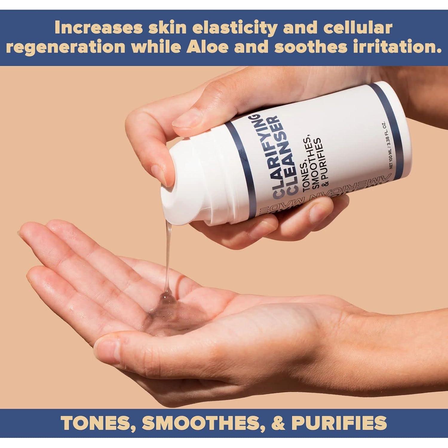 Limpiador Facial Espumoso Aloe Vera 68g - Piel Suave y Radiante