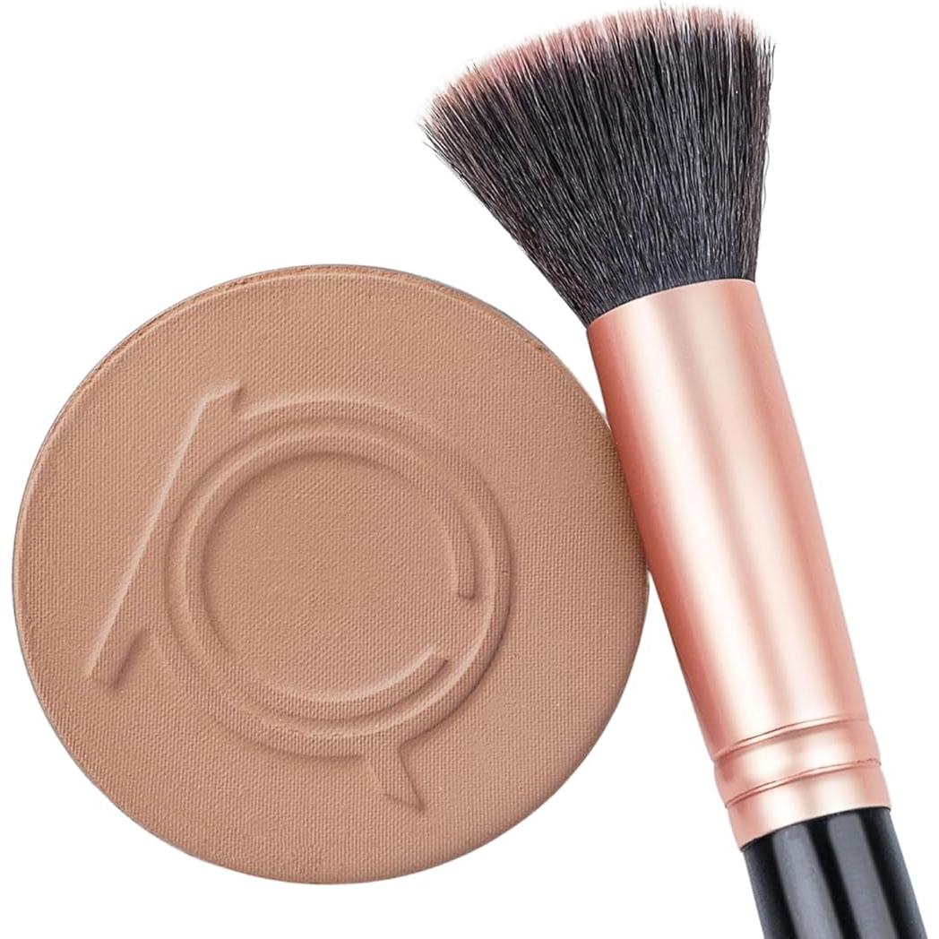 Base de Maquillaje en Polvo Prensado Fit Me 14g con Esponja Kale