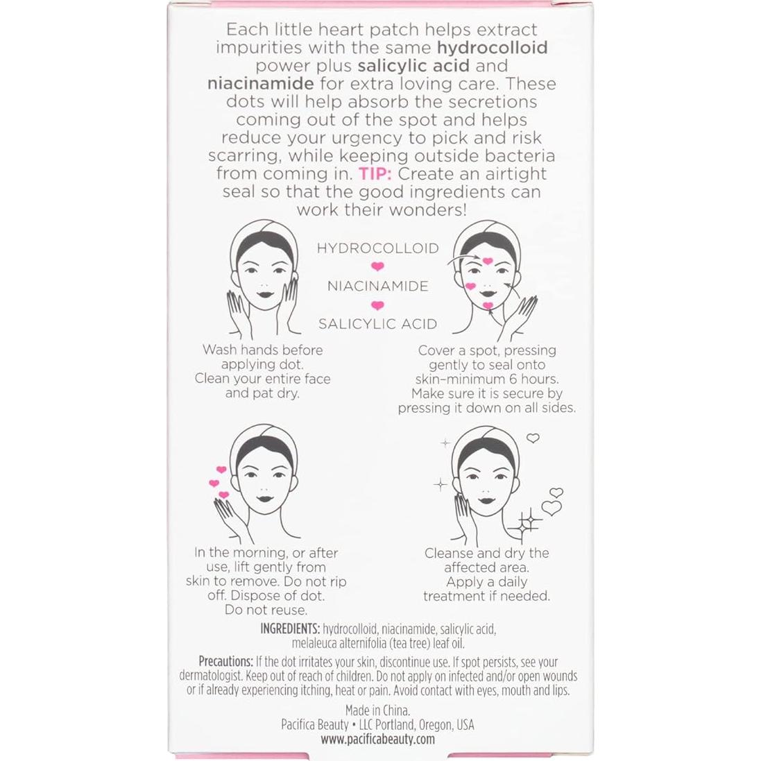 Parches para Granitos Pacifica Love'Zit Anytime - 32 Parches