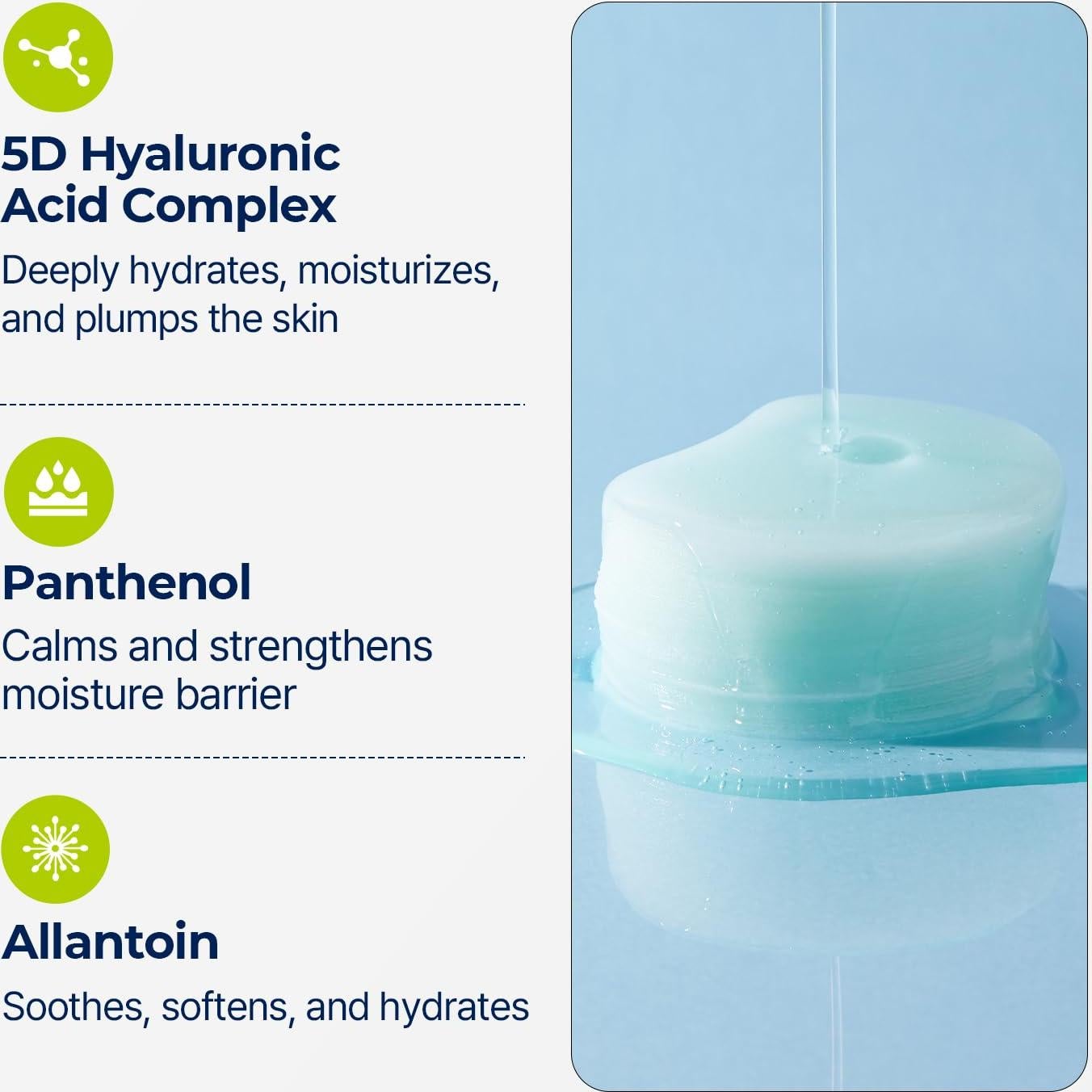 Suero DIVE IN Torriden 50 ml + Almohadillas 80 unidades Hidratación