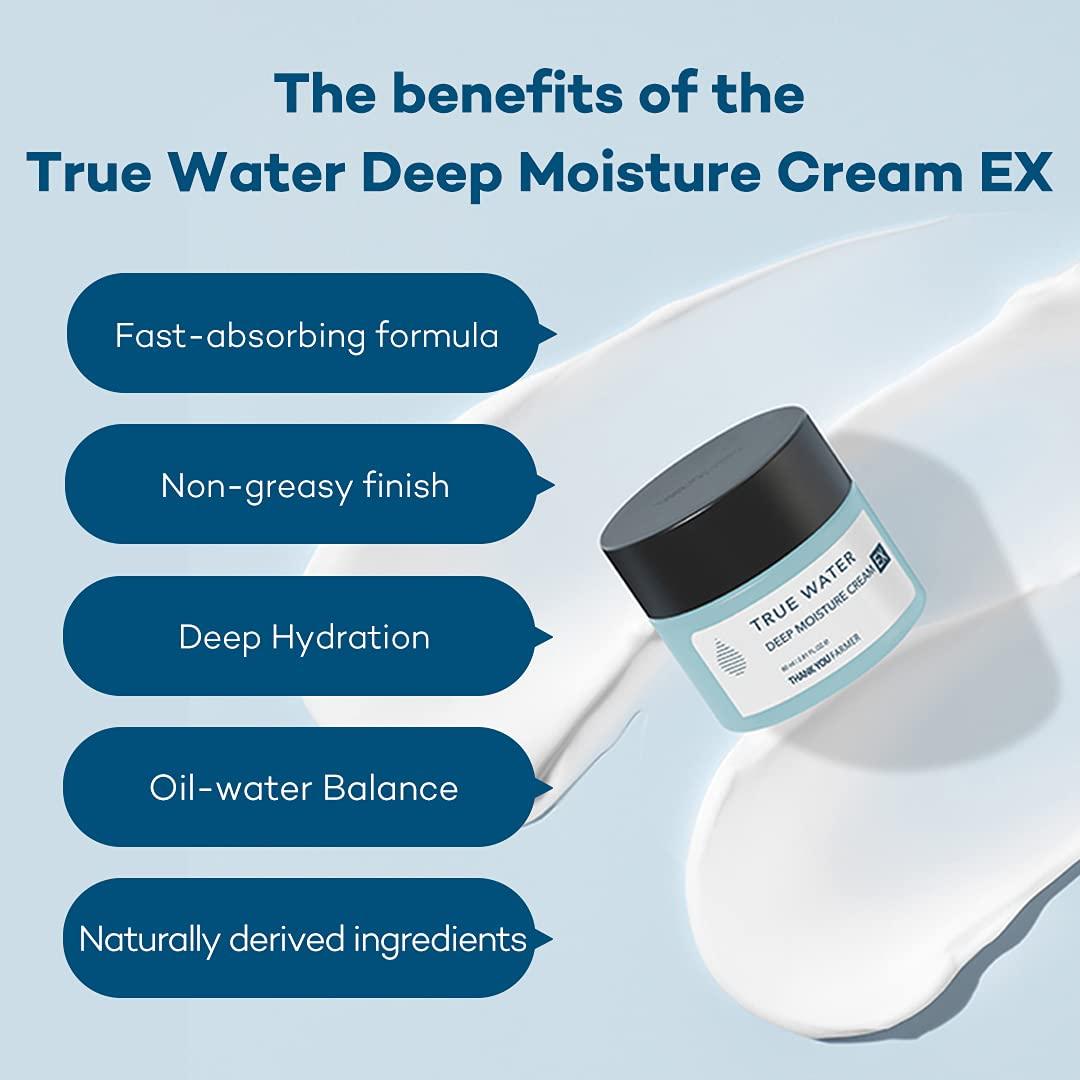 Crema Hidratante Profunda True Water EX Kolmar 80ml