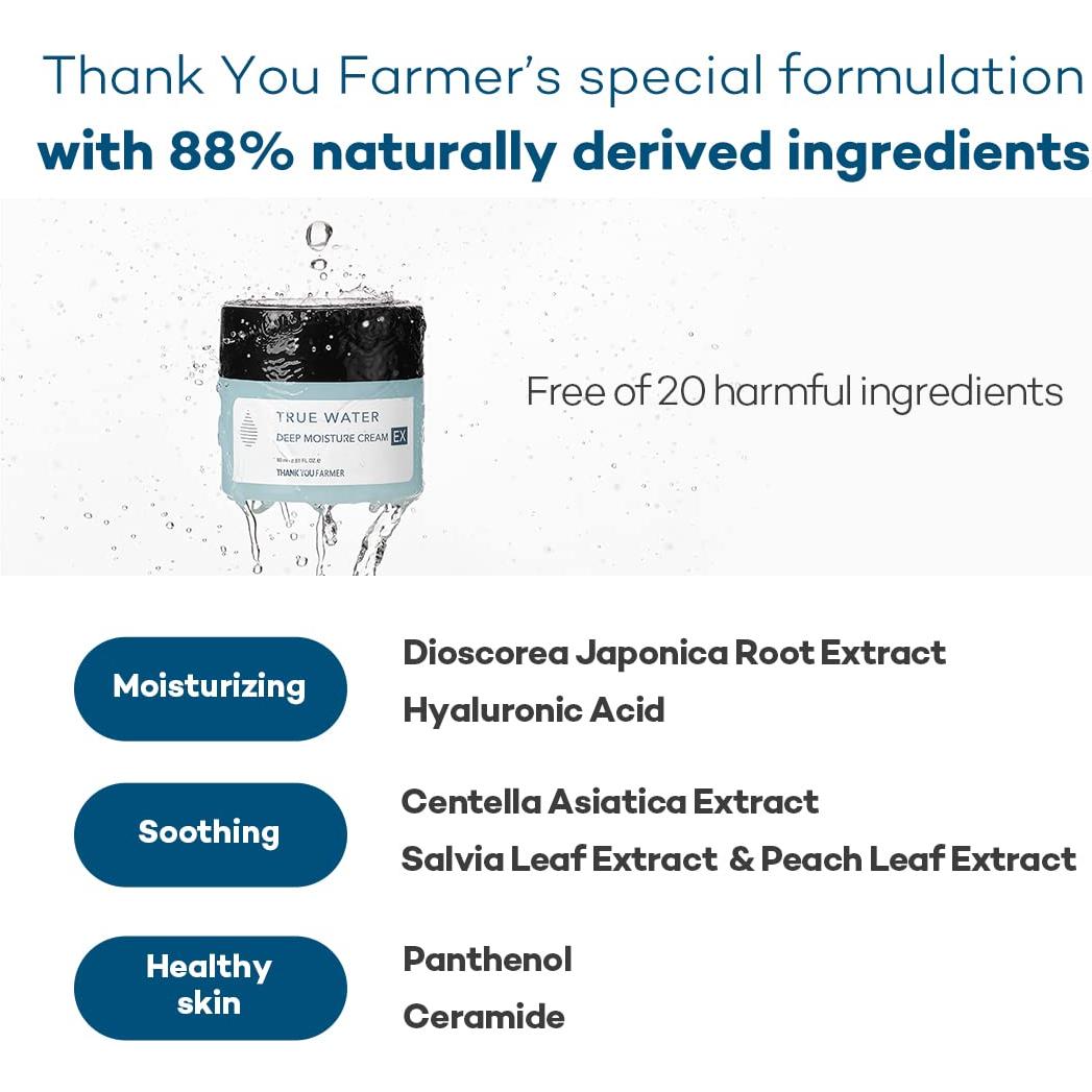 Crema Hidratante Profunda True Water EX Kolmar 80ml