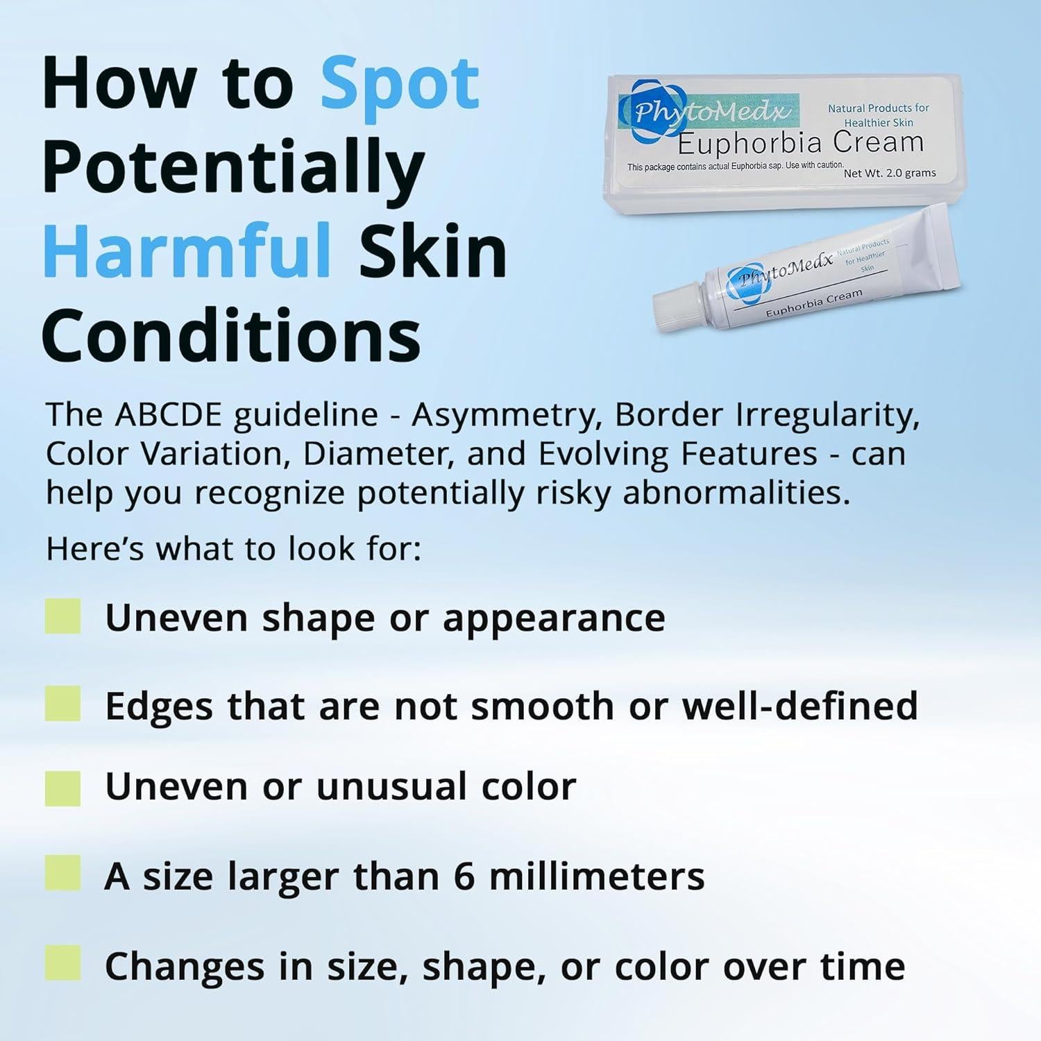 Crema de Euphorbia PhytoMedx 2g - Cuidado Piel Dañada Sol