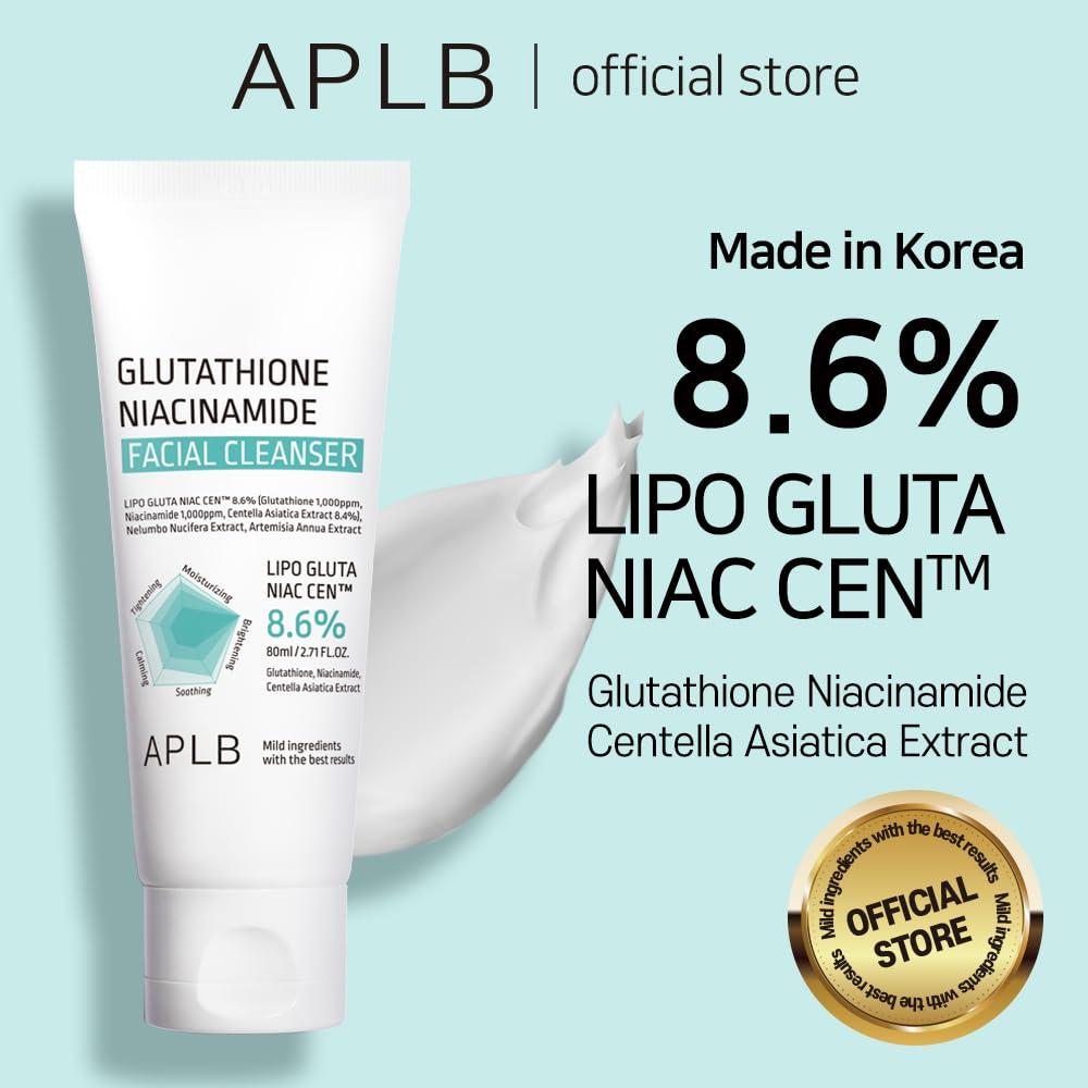 Limpiador Facial APLB Glutati&oacute;n y Niacinamida 80ml