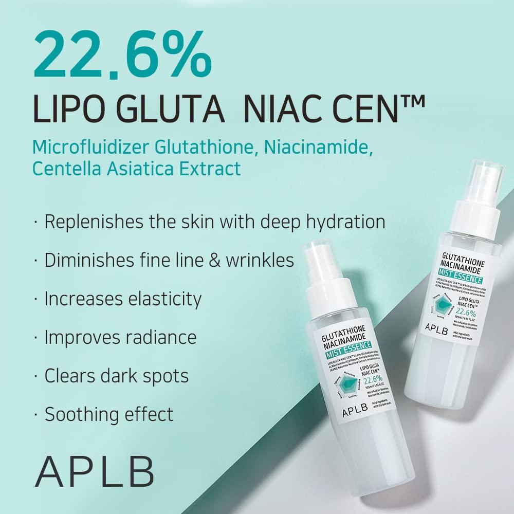 Esencia en Mist APLB Glutatión Niacinamida 105.2 ml