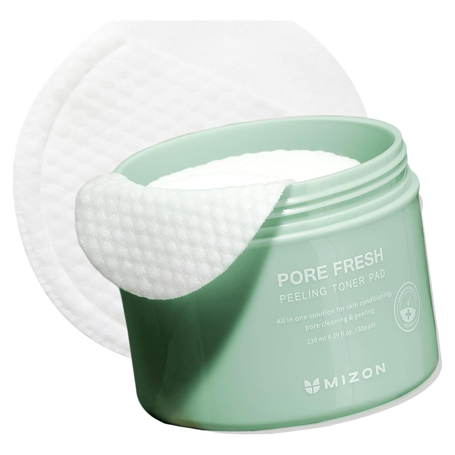 MIZON Almohadillas Exfoliantes Tónicas AHA BHA PHA 60 PCS