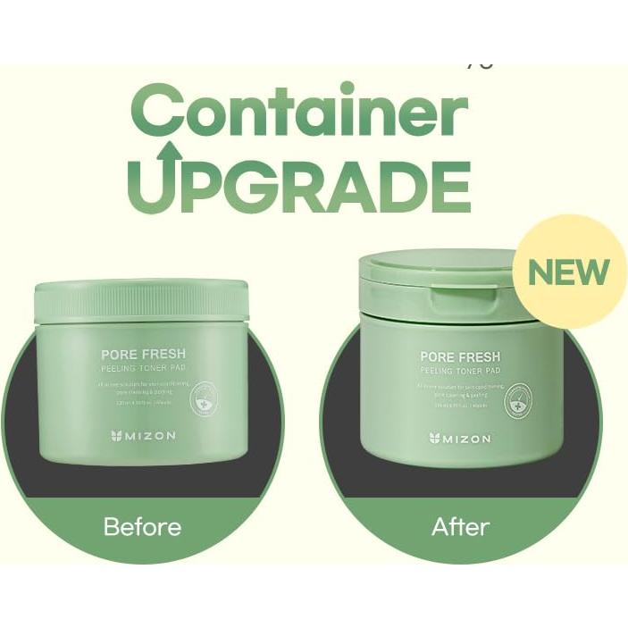 MIZON Almohadillas Exfoliantes Tónicas AHA BHA PHA 60 PCS