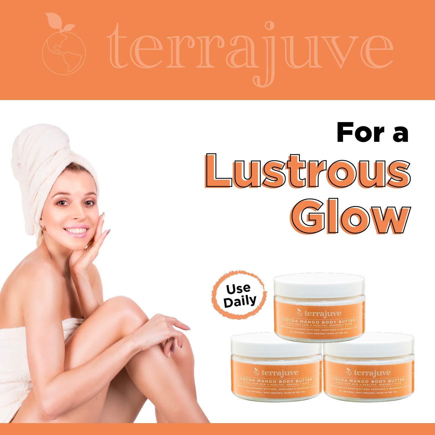 Manteca Corporal Terrajuve Cacao y Mango 159g Hidratante