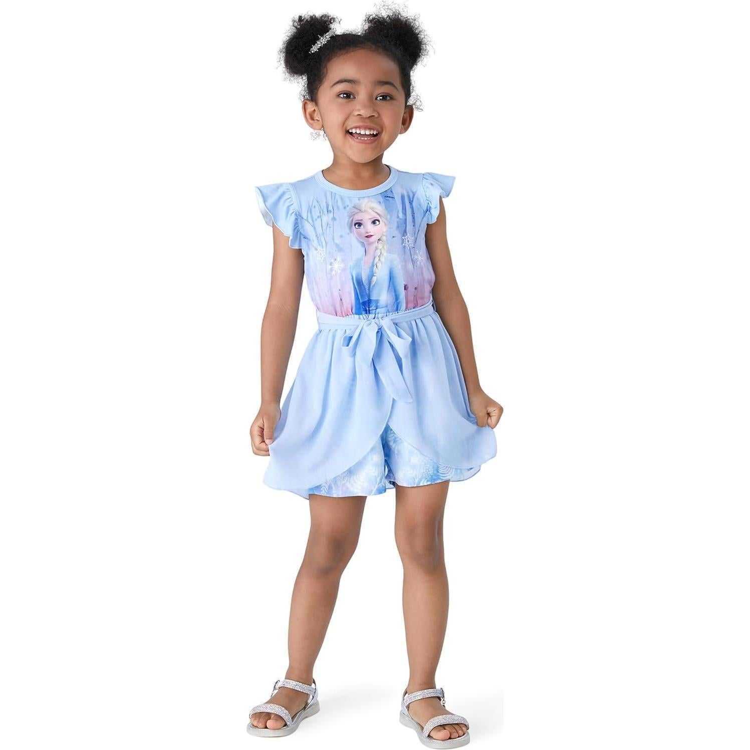 Mono Disney Princesa Elsa con Falda de Tul 5-6 Años