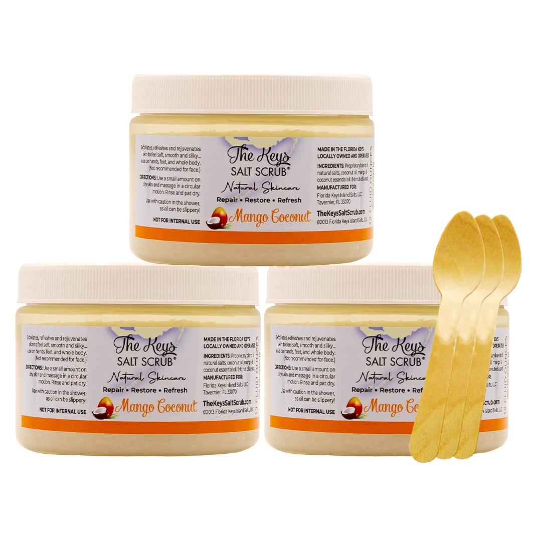 Exfoliante Corporal de Sal Marina The Keys 340g Mango Coco