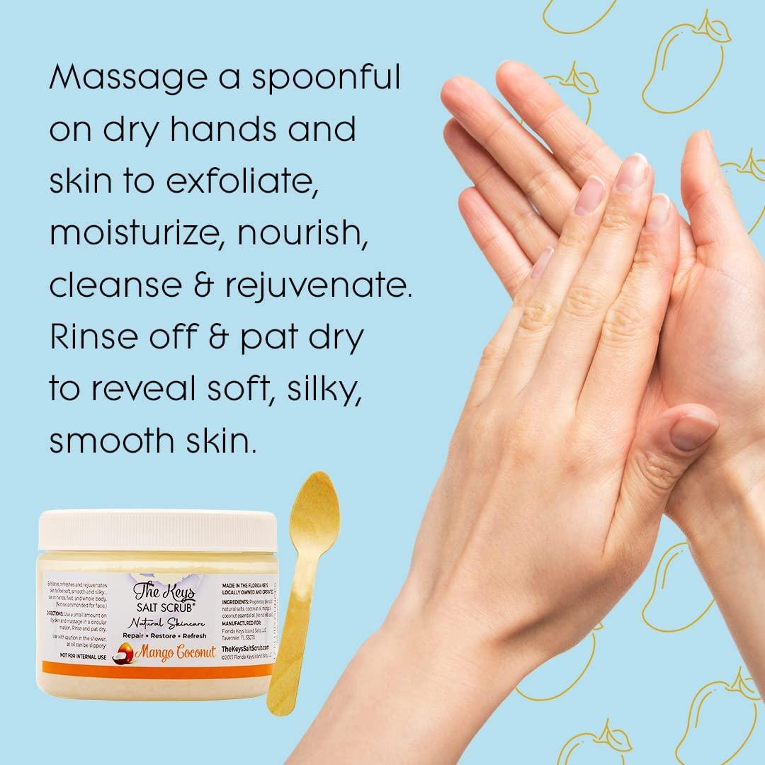 Exfoliante Corporal de Sal Marina The Keys 340g Mango Coco
