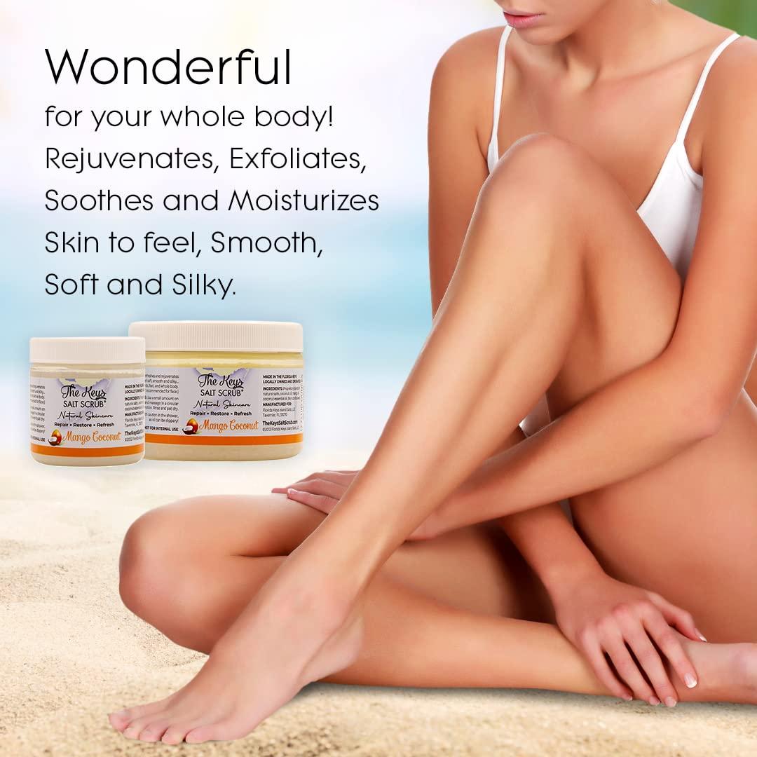 Exfoliante Corporal de Sal Marina The Keys 340g Mango Coco