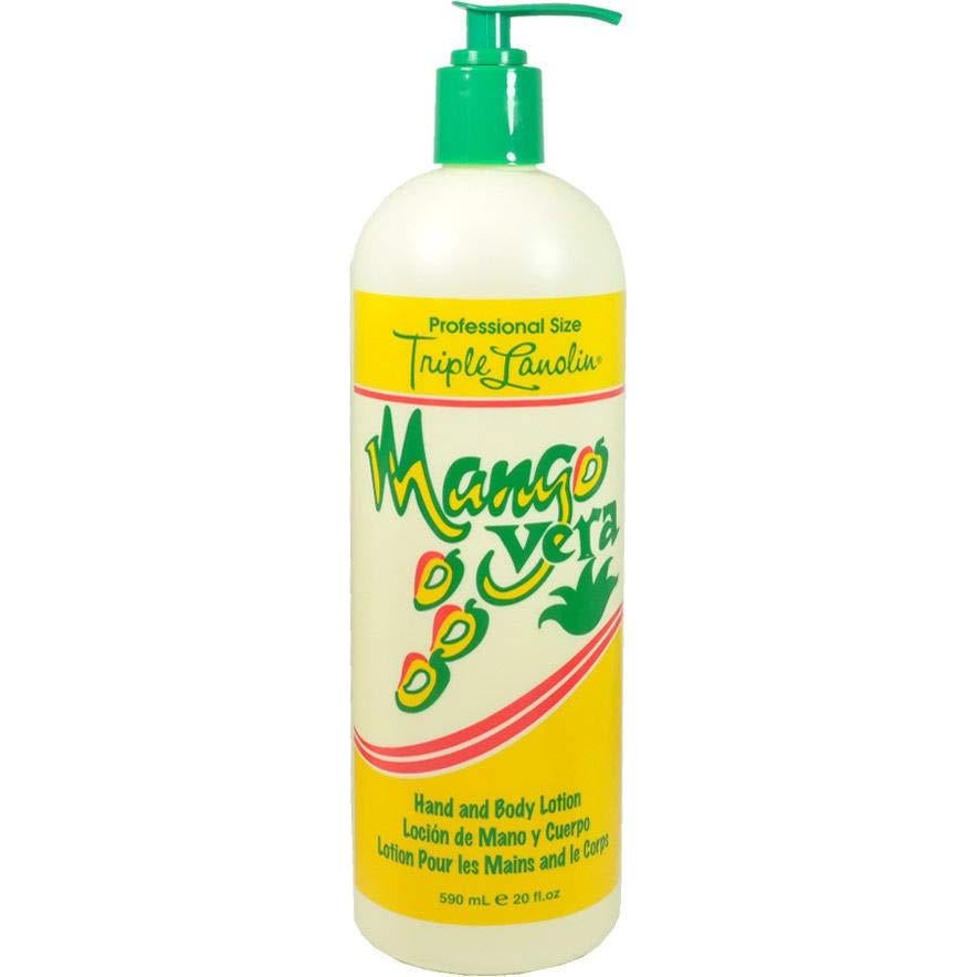 Loción para Manos y Cuerpo Triple Lanolin Mango 590ml