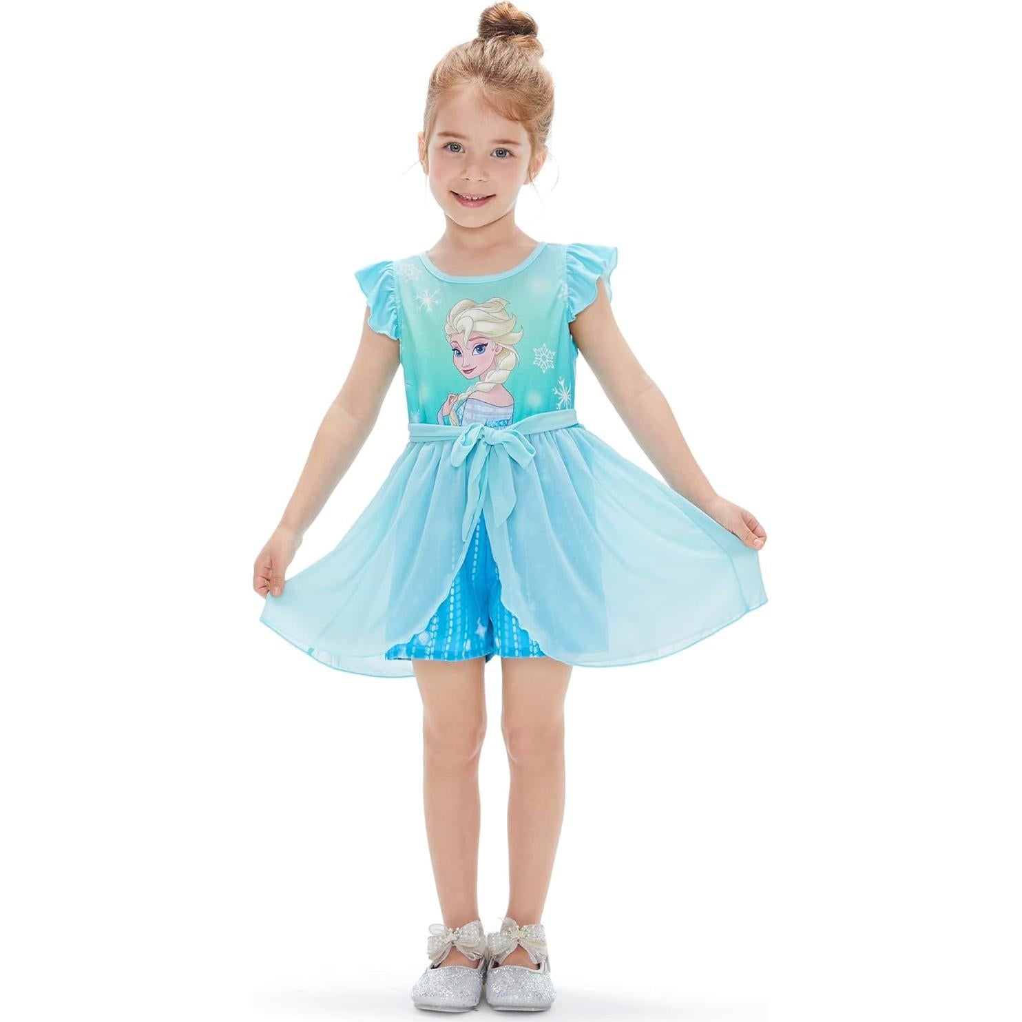 Mono Disney Princesa Elsa para Niña 2-8 Años con Tul