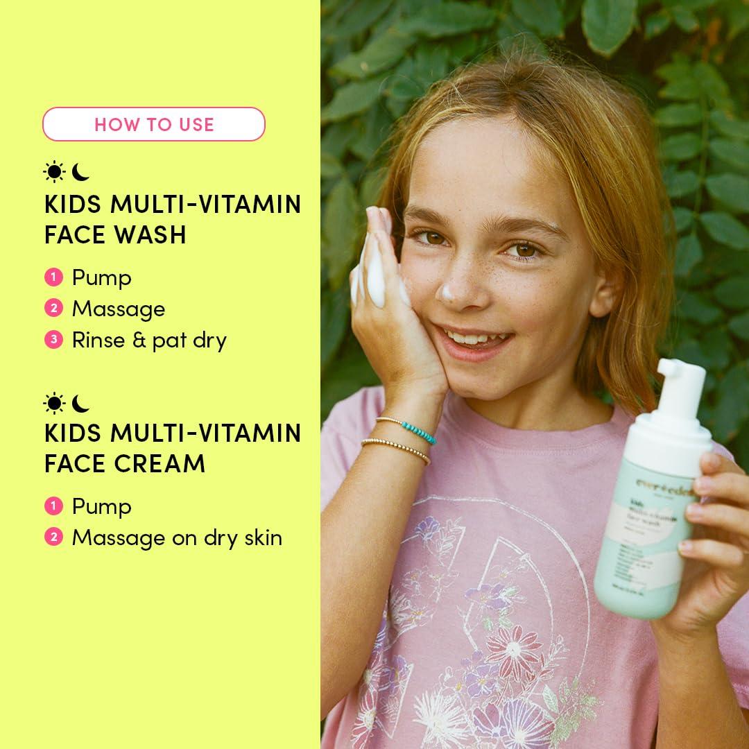Set de Cuidado Facial Vegano Evereden Kids - Jugo de Melón