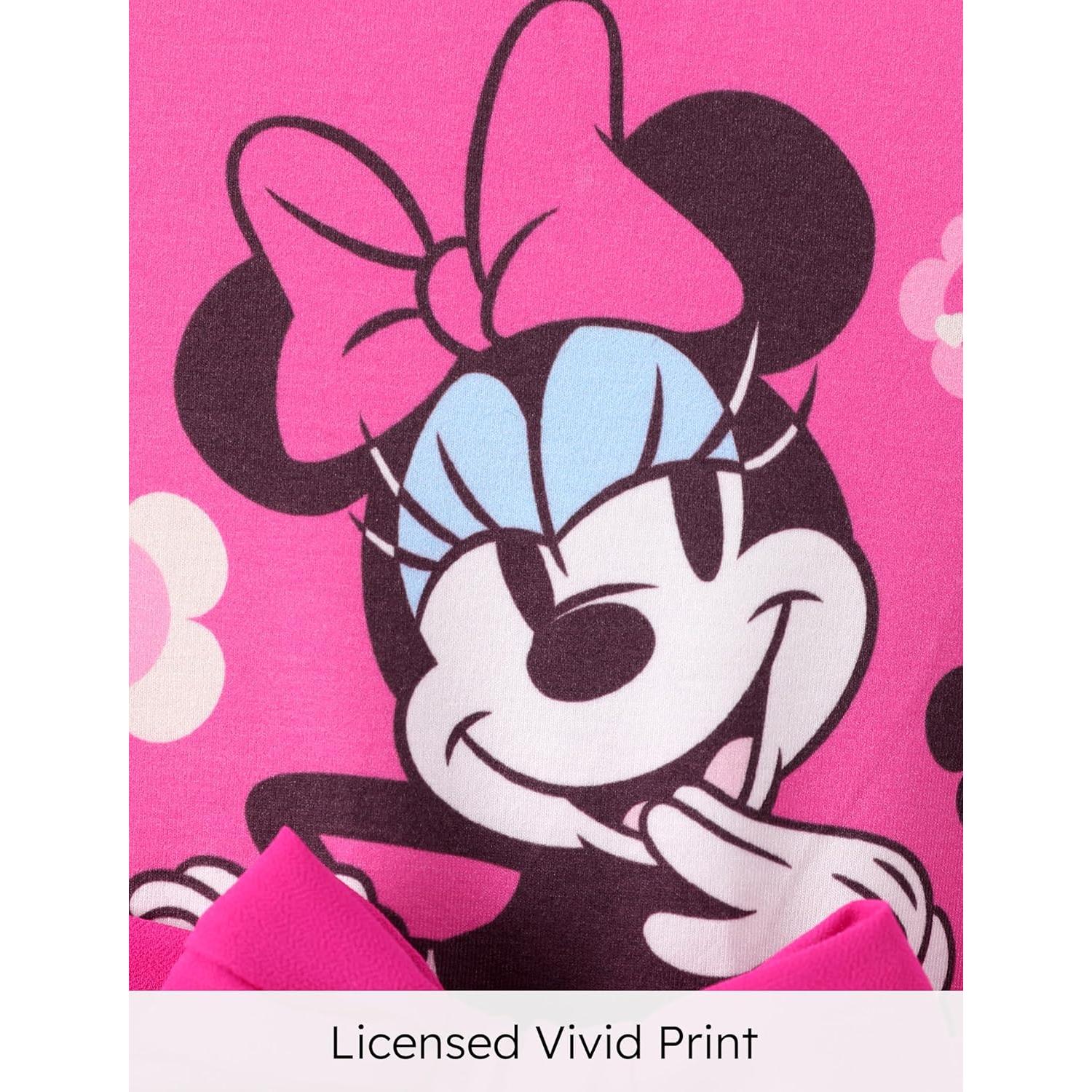 Mono Disney Princesa Minnie Rosa 3-4T con Falda de Tul