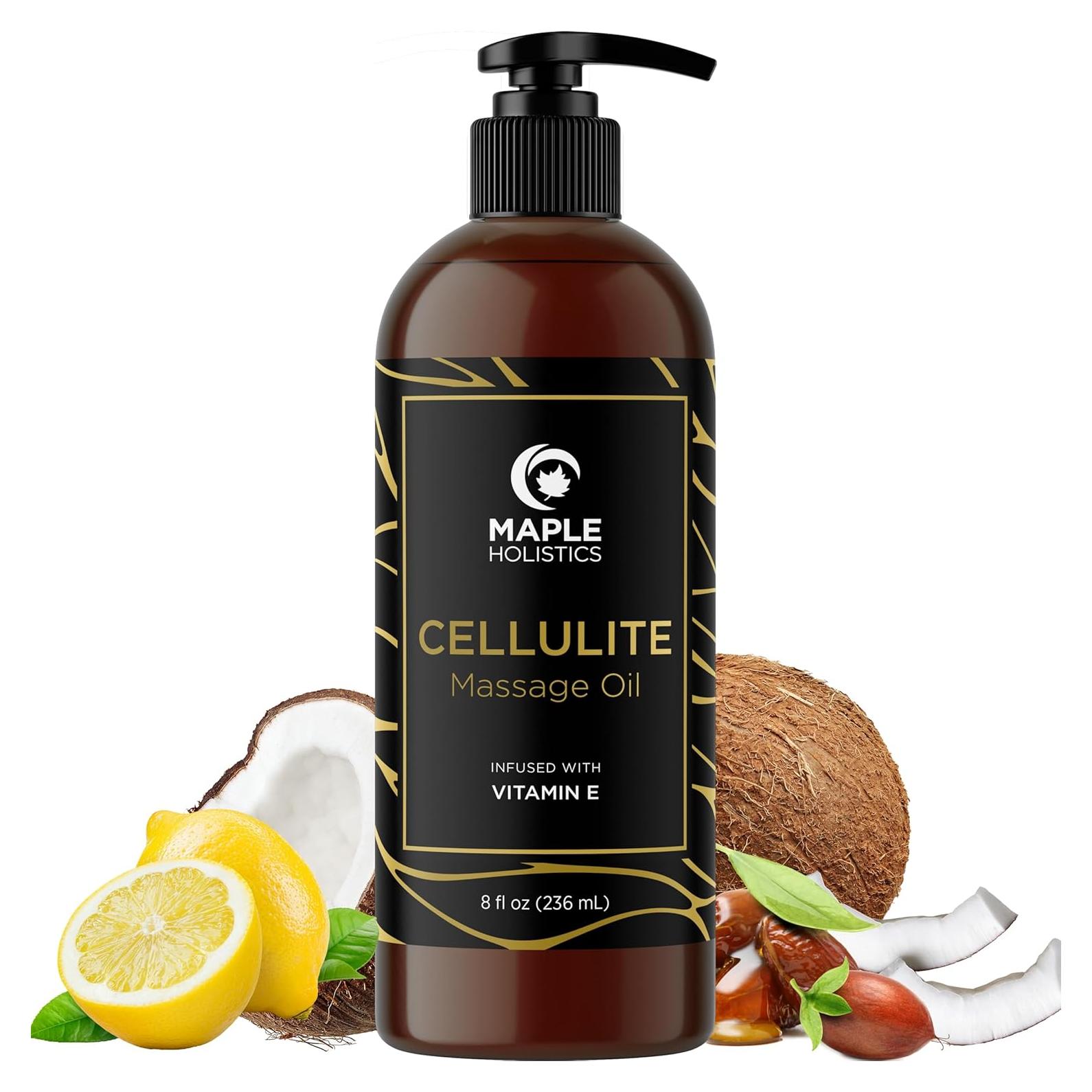 Aceite de Masaje Anticelulitis Maple Holistics 248g - Reafirmante