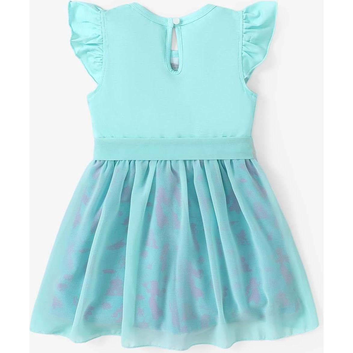 Mono Disney Princesa para Niña 5-6 Años Jazmín-Turquesa