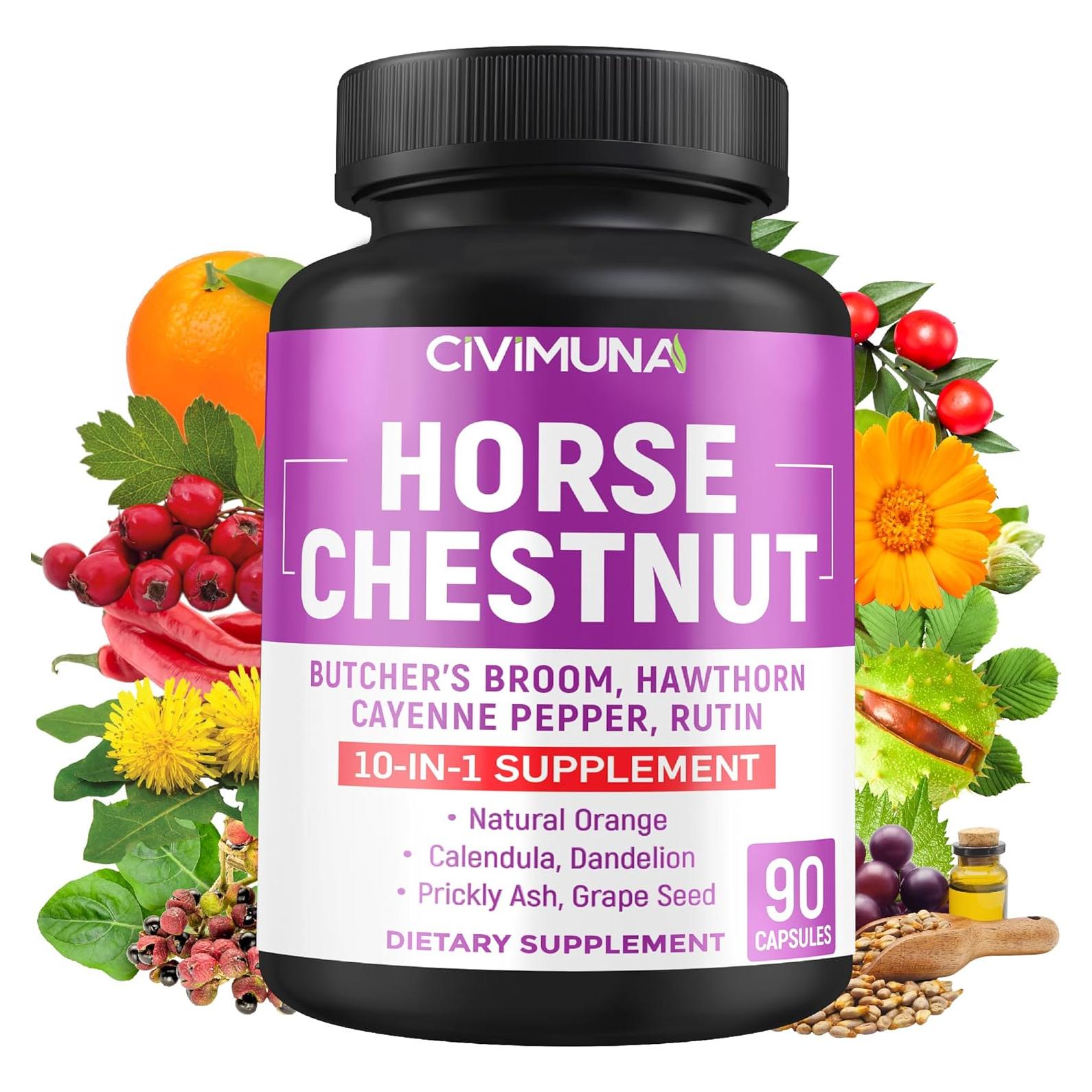 Cápsulas de Castaño de Indias CIVIMUNA - 90 Unidades
