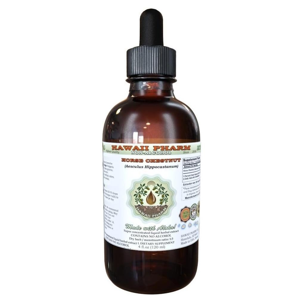 Extracto Líquido de Castaño de Indias Orgánico Hawaii Pharm 118 ml