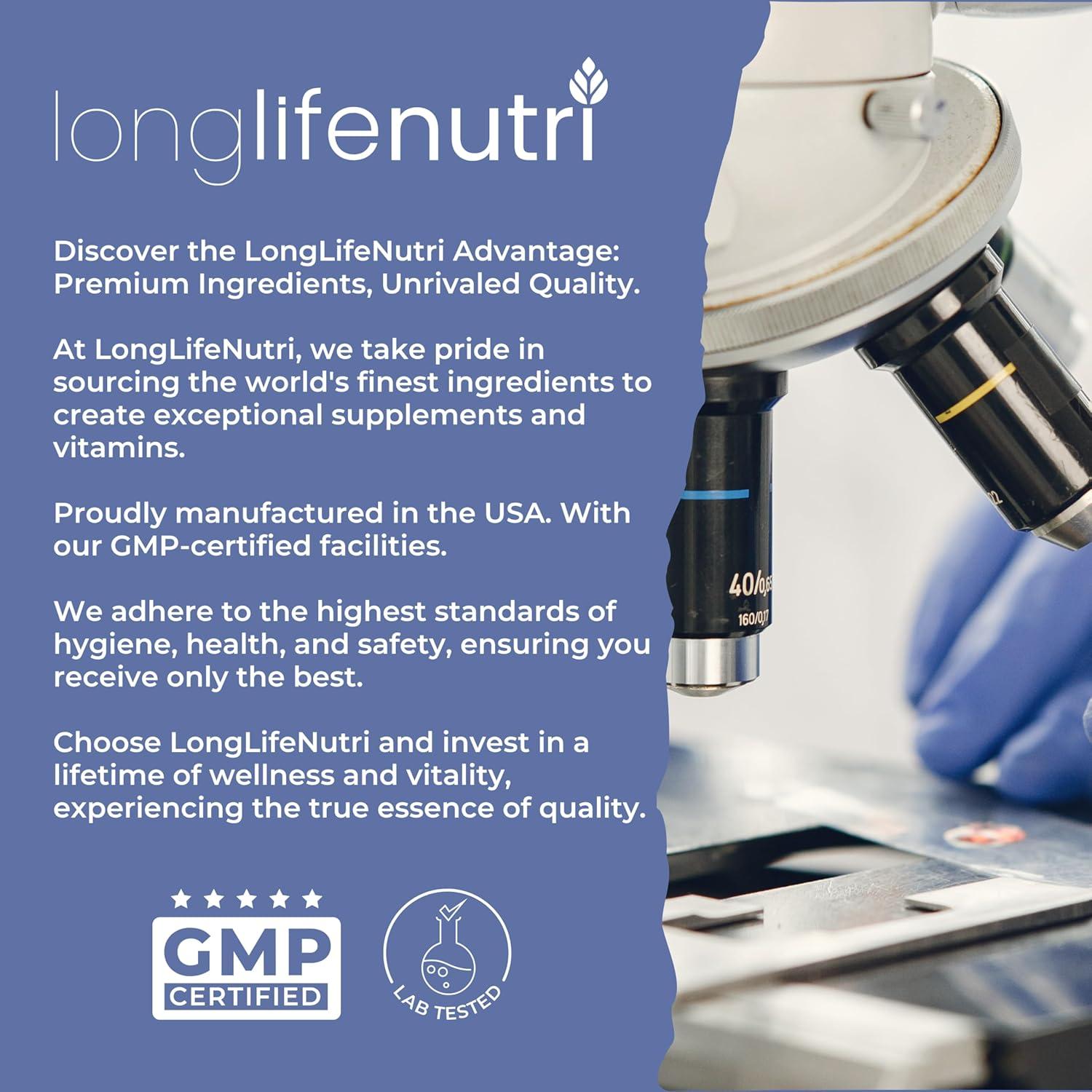 Extracto de Castaño de Indias 500mg LongLifeNutri 180 Cápsulas Vegetarianas