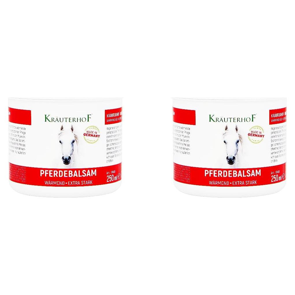 Gel de Masaje para Caballos Krauterhof 500ml Importado de Alemania