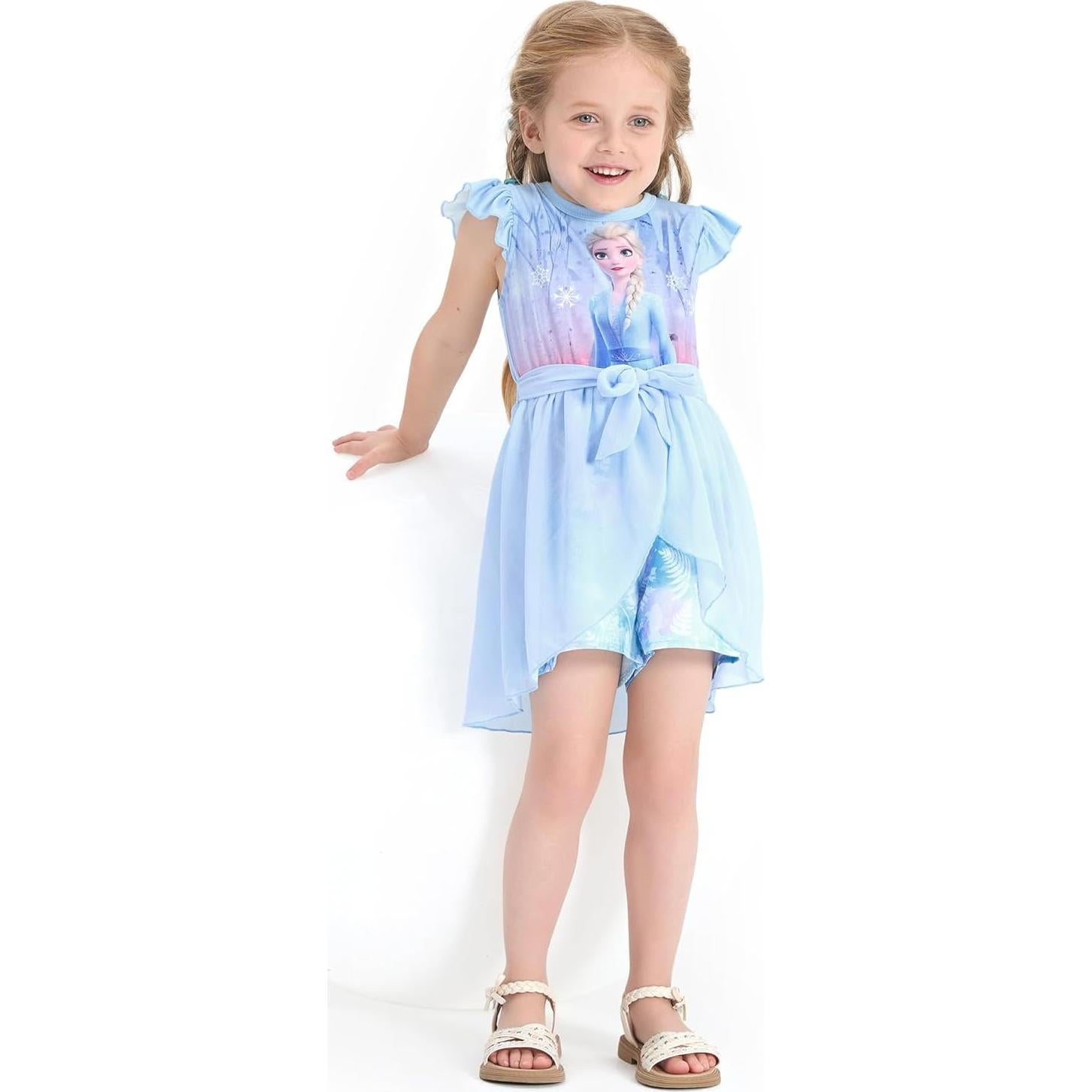 Mono Disney Princesa Elsa para Niña 3-4T con Falda de Tul