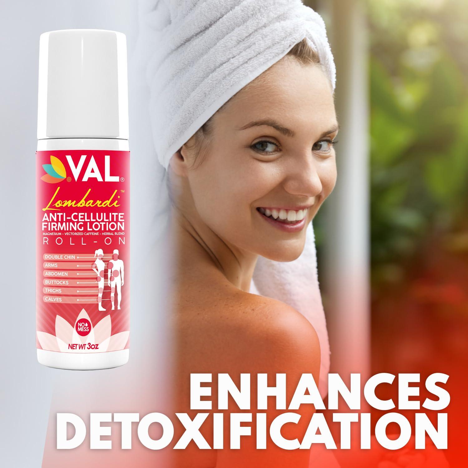 Rodillo Reafirmante Anti Celulitis VAL 85g | Magnesio y Cafeína