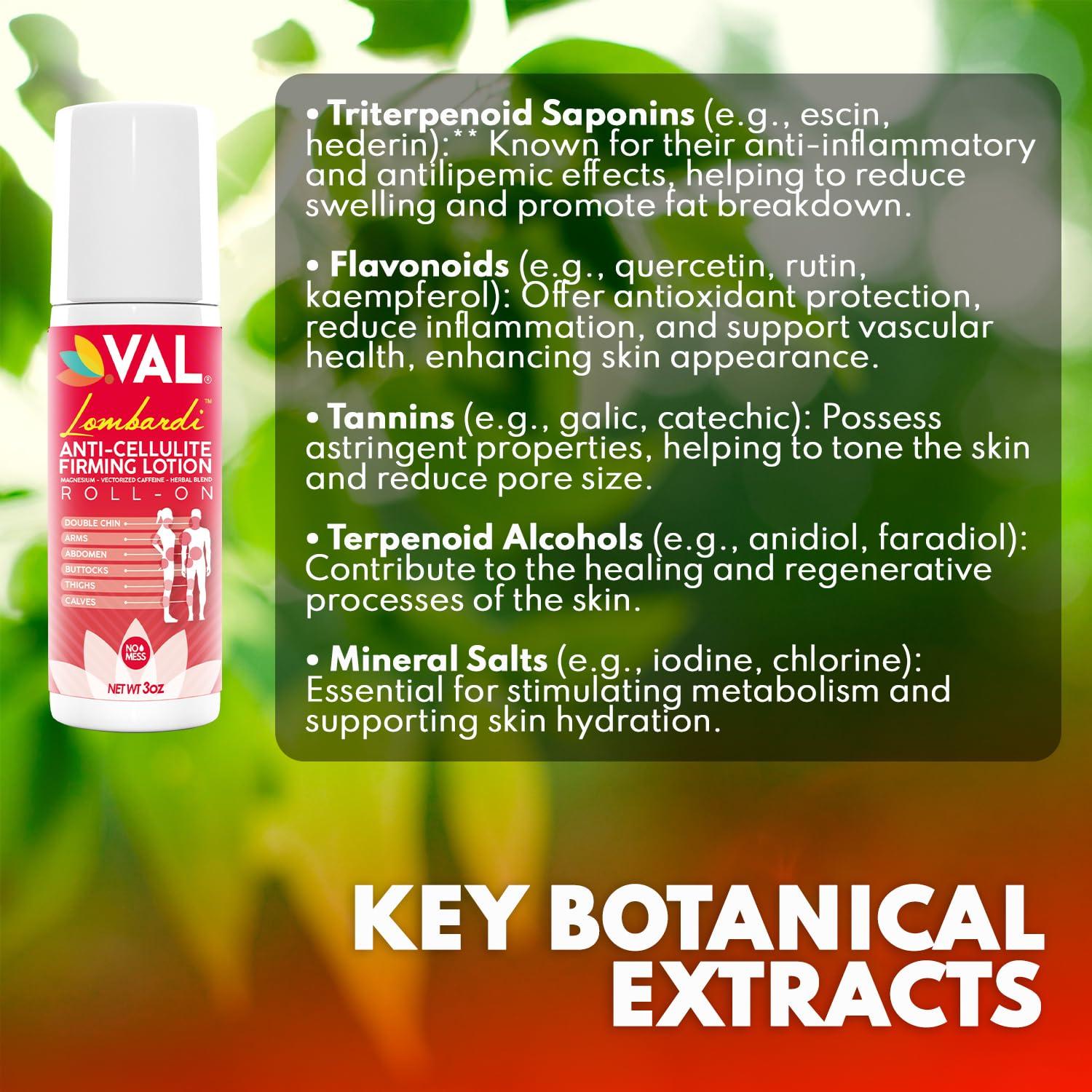 Rodillo Reafirmante Anti Celulitis VAL 85g | Magnesio y Cafeína