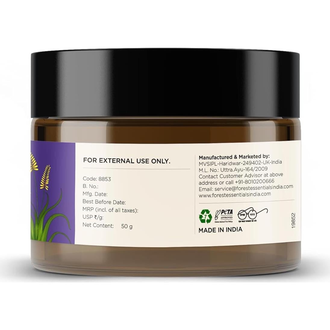 Exfoliante en gel Forest Essentials nuez de Cachemira 50g