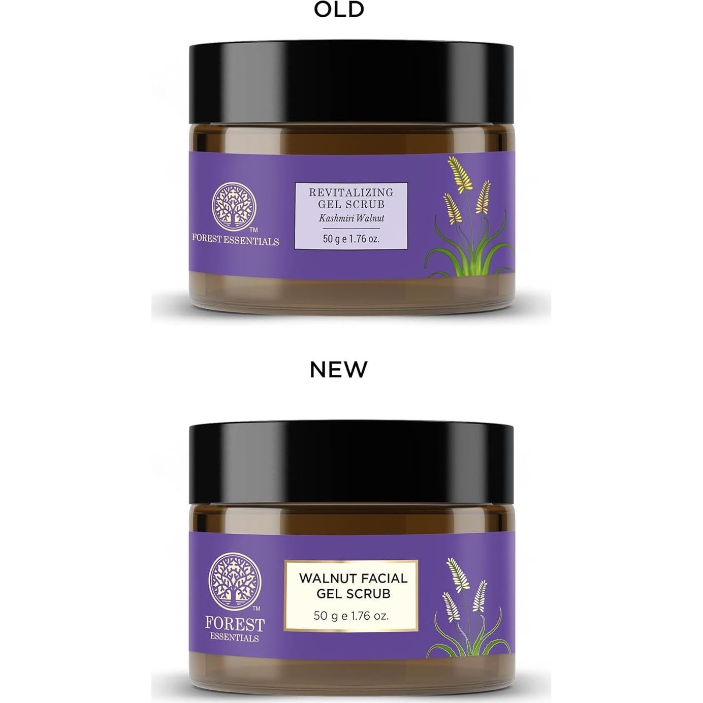 Exfoliante en gel Forest Essentials nuez de Cachemira 50g