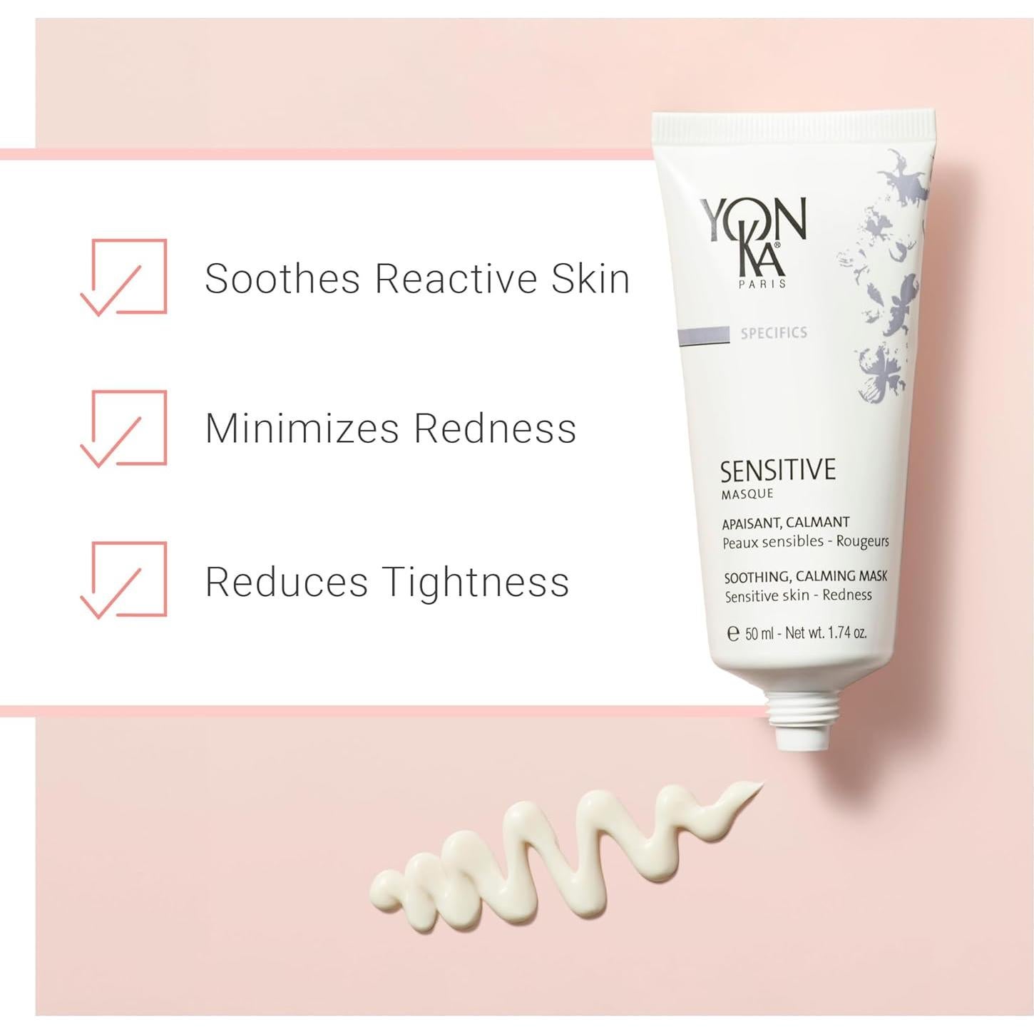 Mascarilla Calmante Yonka 49.2 g | Piel Sensible y Todos Tipos