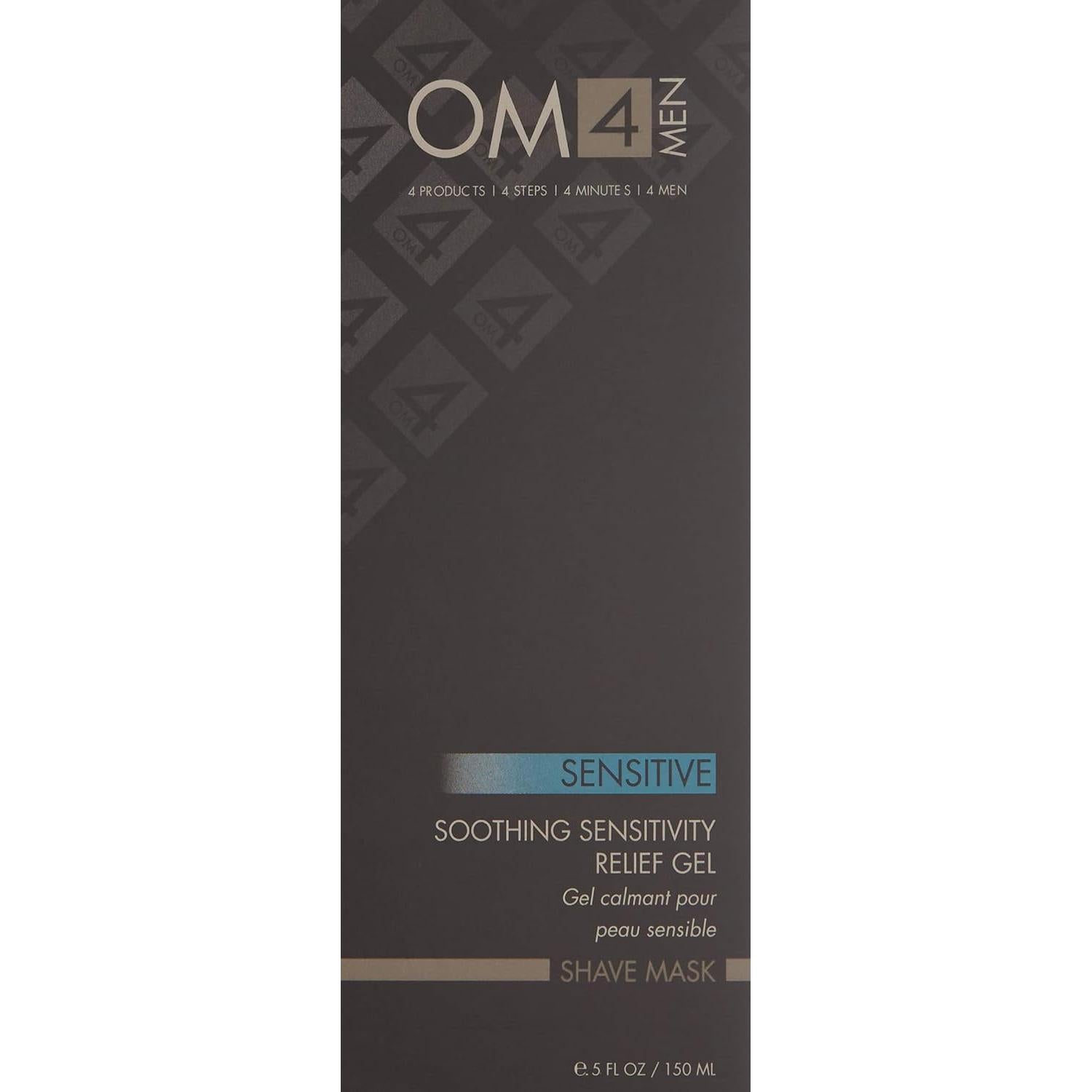 Máscara de Afeitado Calmante Organic Male 204g - Gel Hidratante