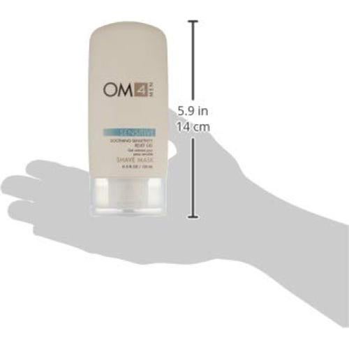 Máscara de Afeitado Calmante Organic Male 204g - Gel Hidratante