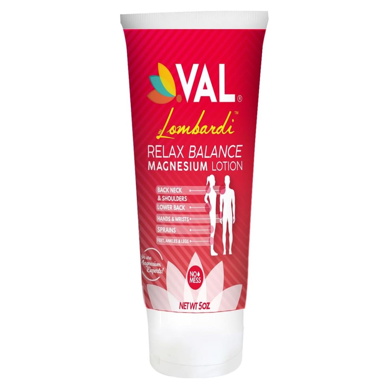 Loción de Magnesio VAL Lombardi 142g | Alivio Articulaciones y Músculos