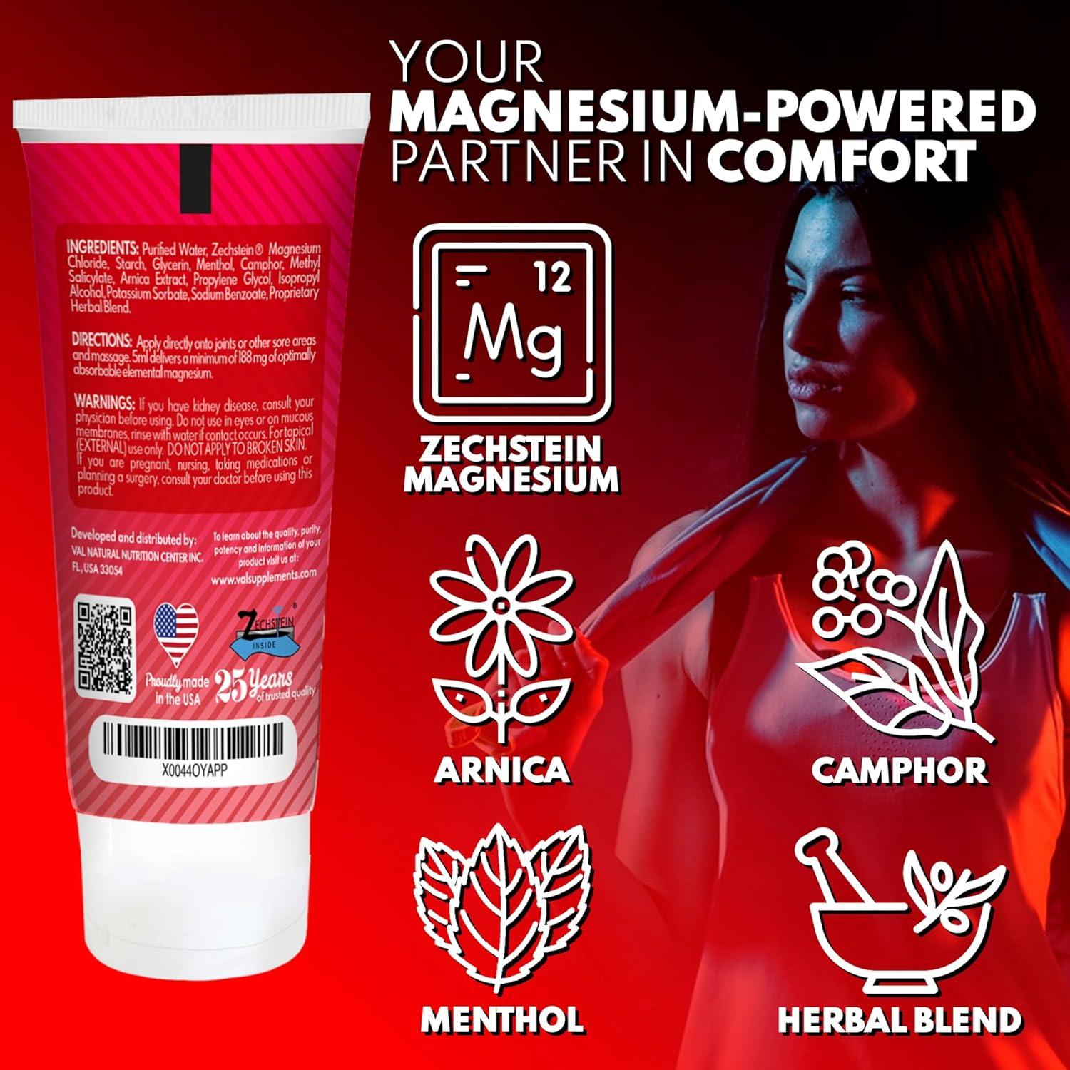 Loción de Magnesio VAL Lombardi 142g | Alivio Articulaciones y Músculos