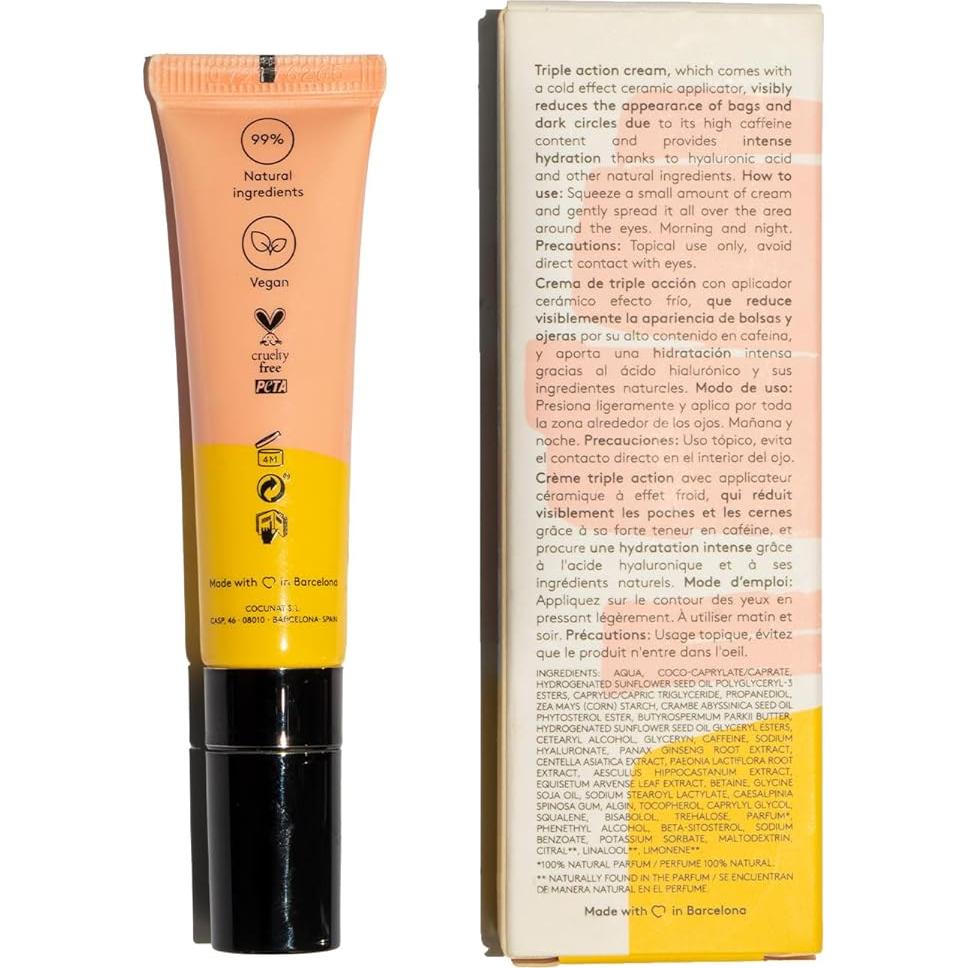 Crema Contorno de Ojos COCUNAT 13 ml - Anti-Ojeras y Bolsas