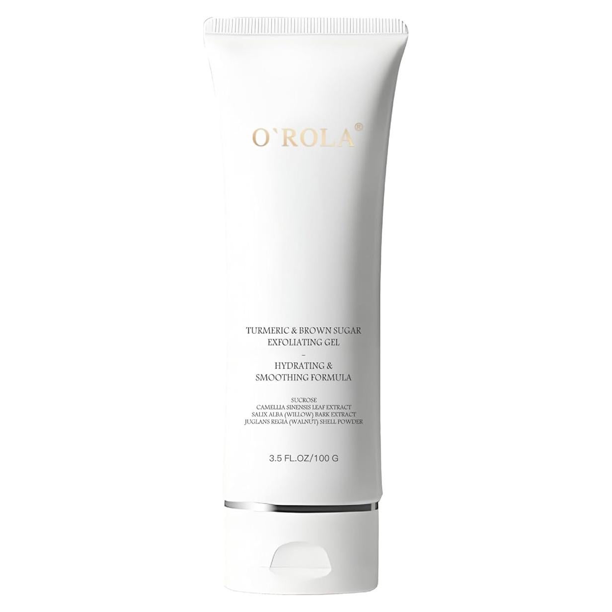Gel Exfoliante Natural de Cúrcuma y Azúcar Moreno 100g