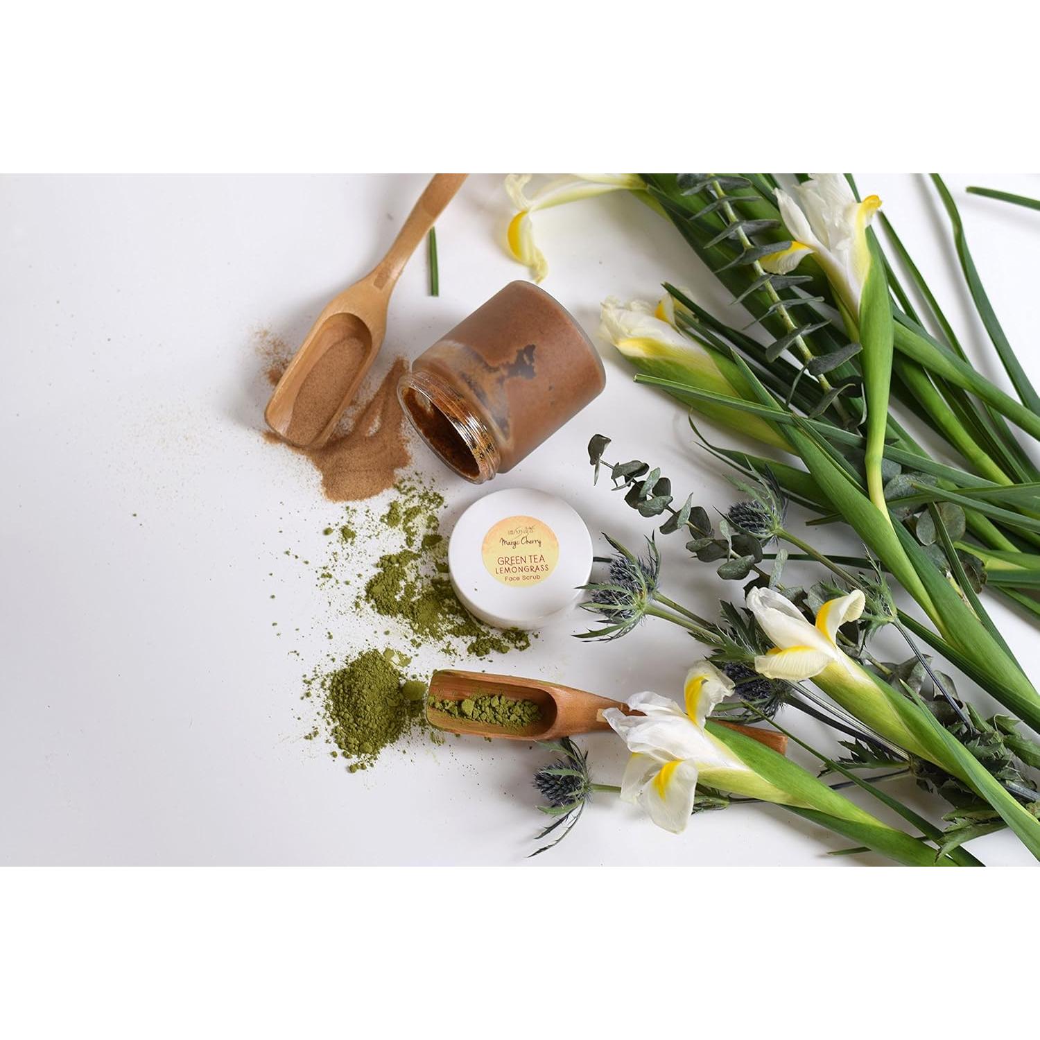 Exfoliante Facial Margc Cherry Té Verde y Limón 150ml