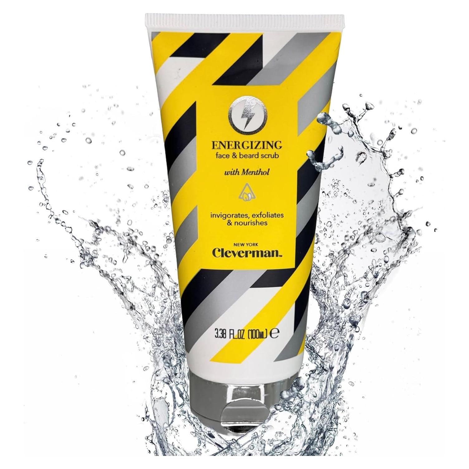 Exfoliante Energizante Facial y de Barba Cleverman 100ml