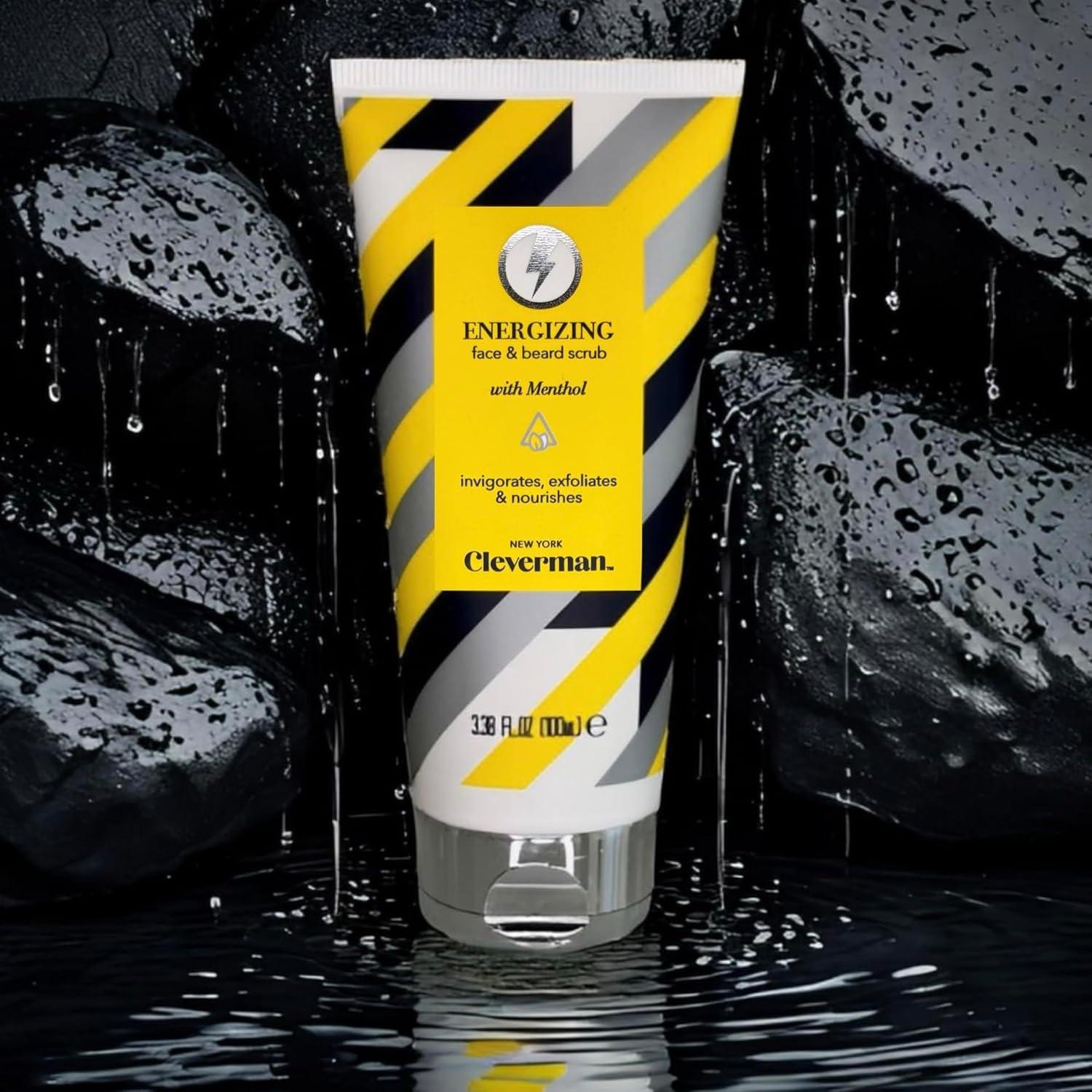 Exfoliante Energizante Facial y de Barba Cleverman 100ml