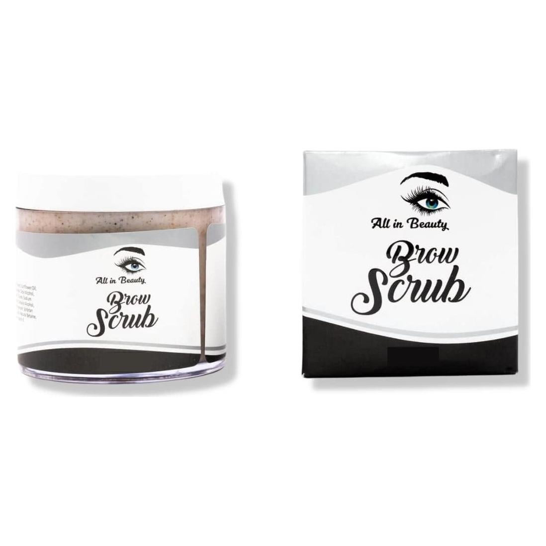 Exfoliante de Cejas All in Beauty 50g - Vegano y Natural