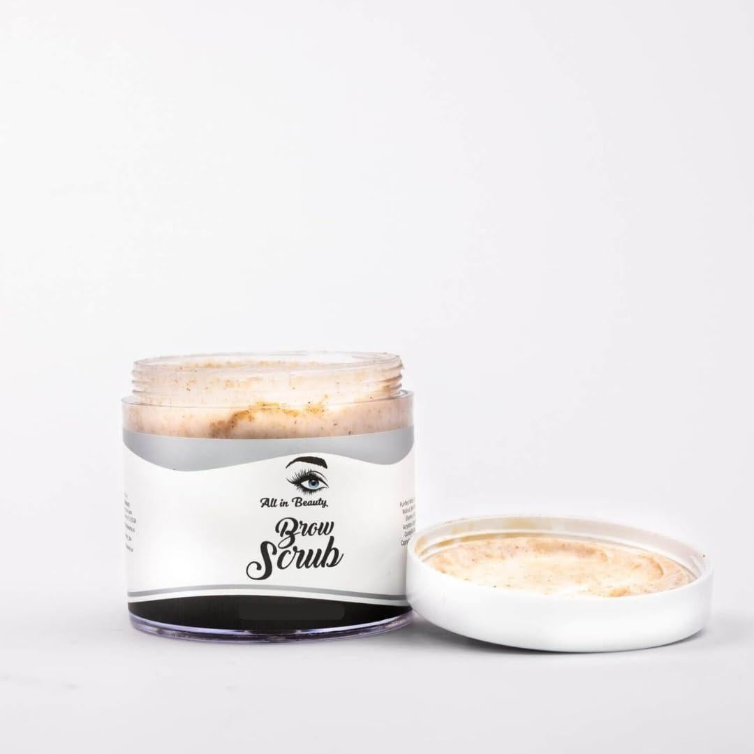 Exfoliante de Cejas All in Beauty 50g - Vegano y Natural