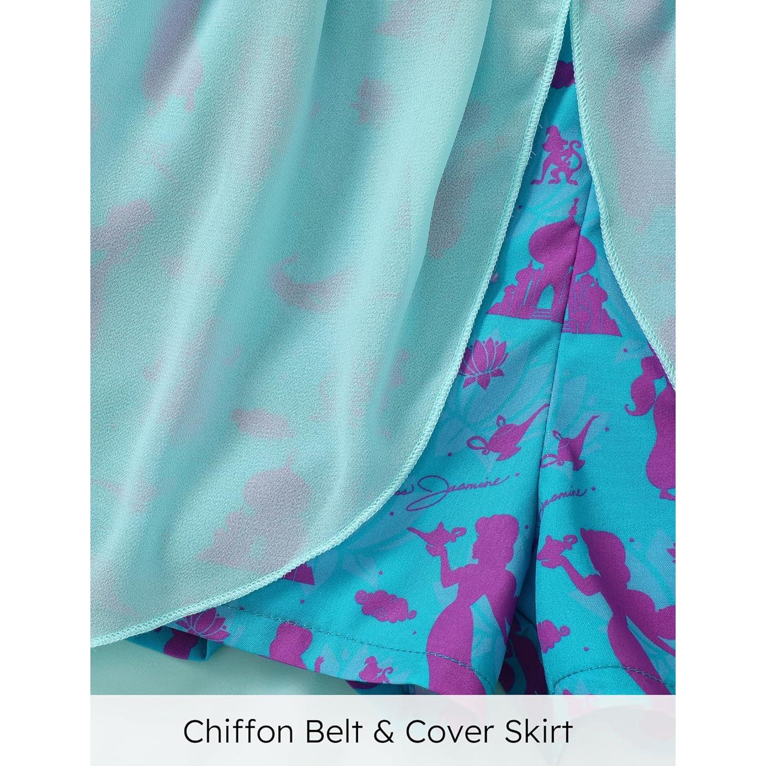 Mono Disney Princesa para Niña 2-8 Años Jazmín-Turquesa