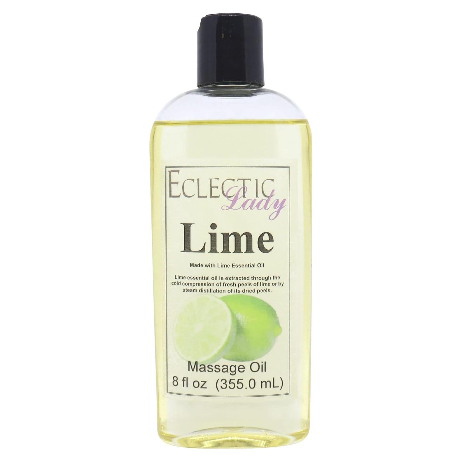 Aceite de Masaje Natural Eclectic Lady 226.8 g Aroma Lima