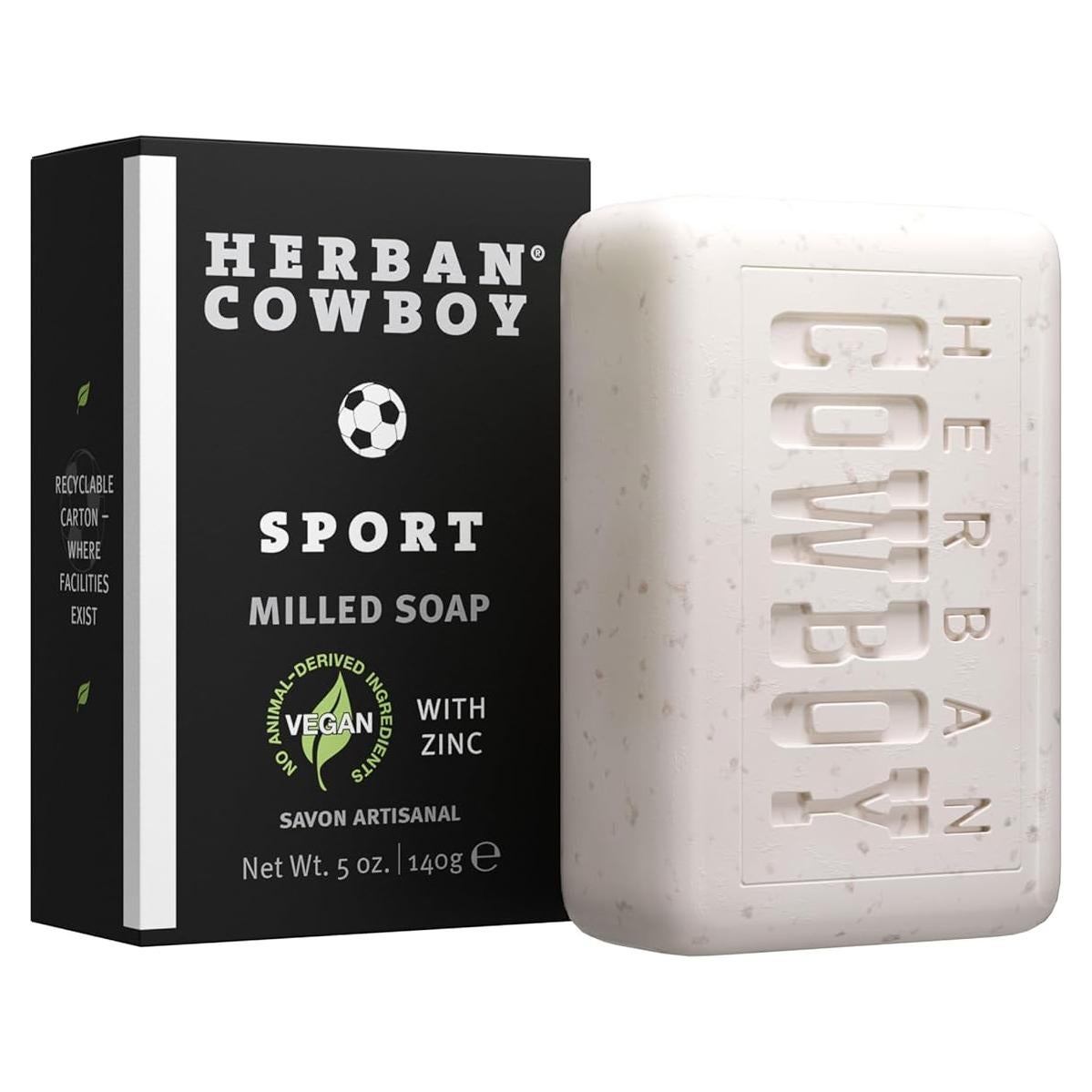 Jabón Corporal Herban Cowboy Sport 141.75 g - Aroma Energizante