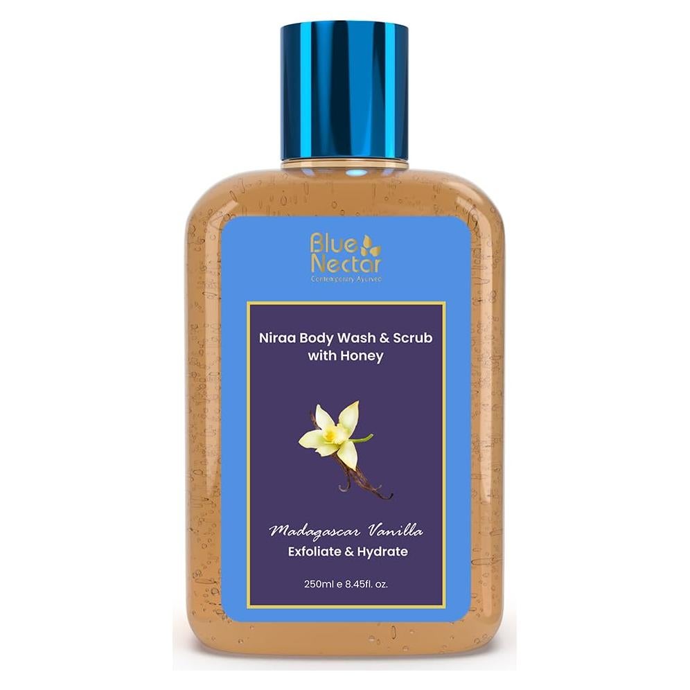 Jabón y Exfoliante Corporal Blue Nectar Vainilla 248 ml