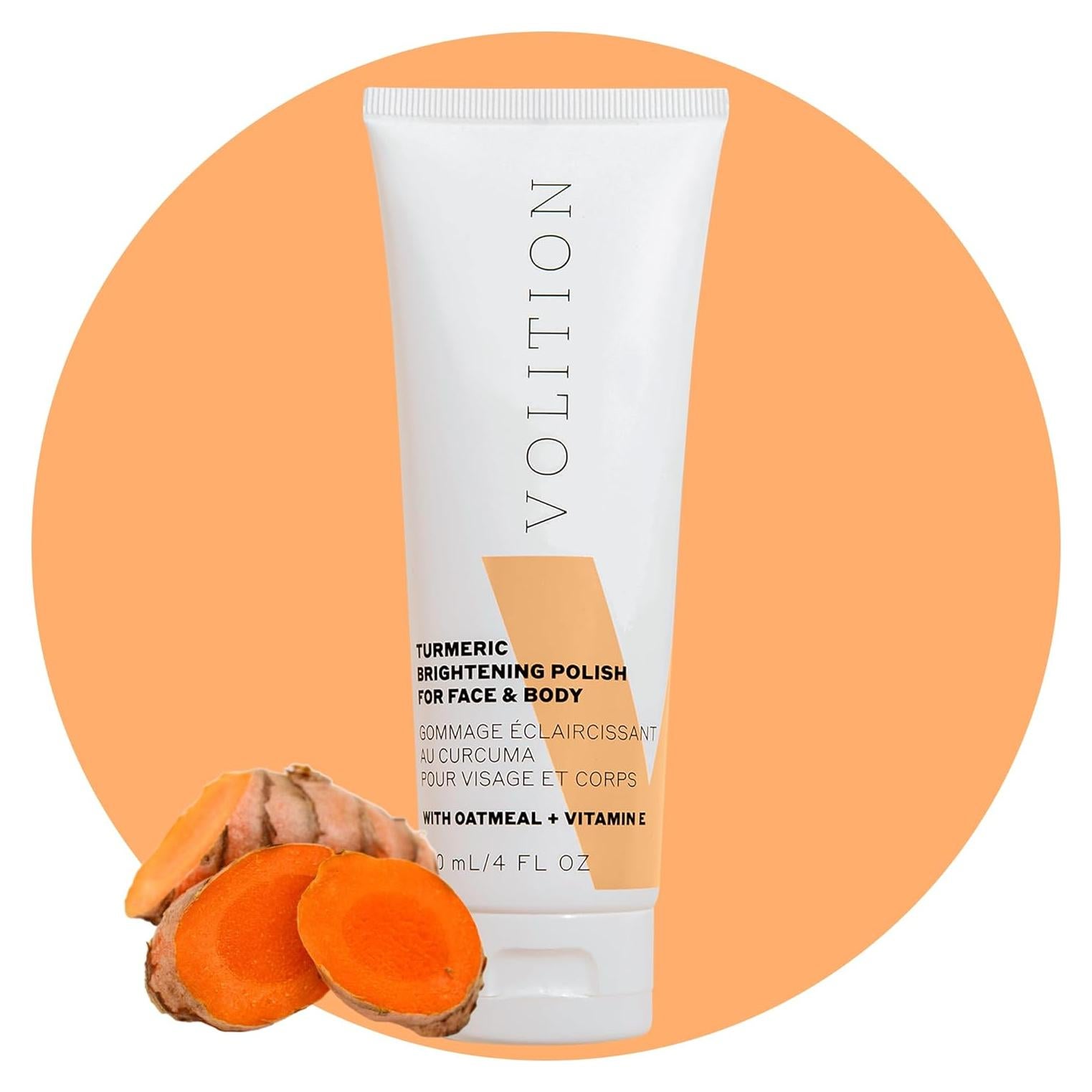 Exfoliante Físico Volition Beauty Cúrcuma y Avena 113g