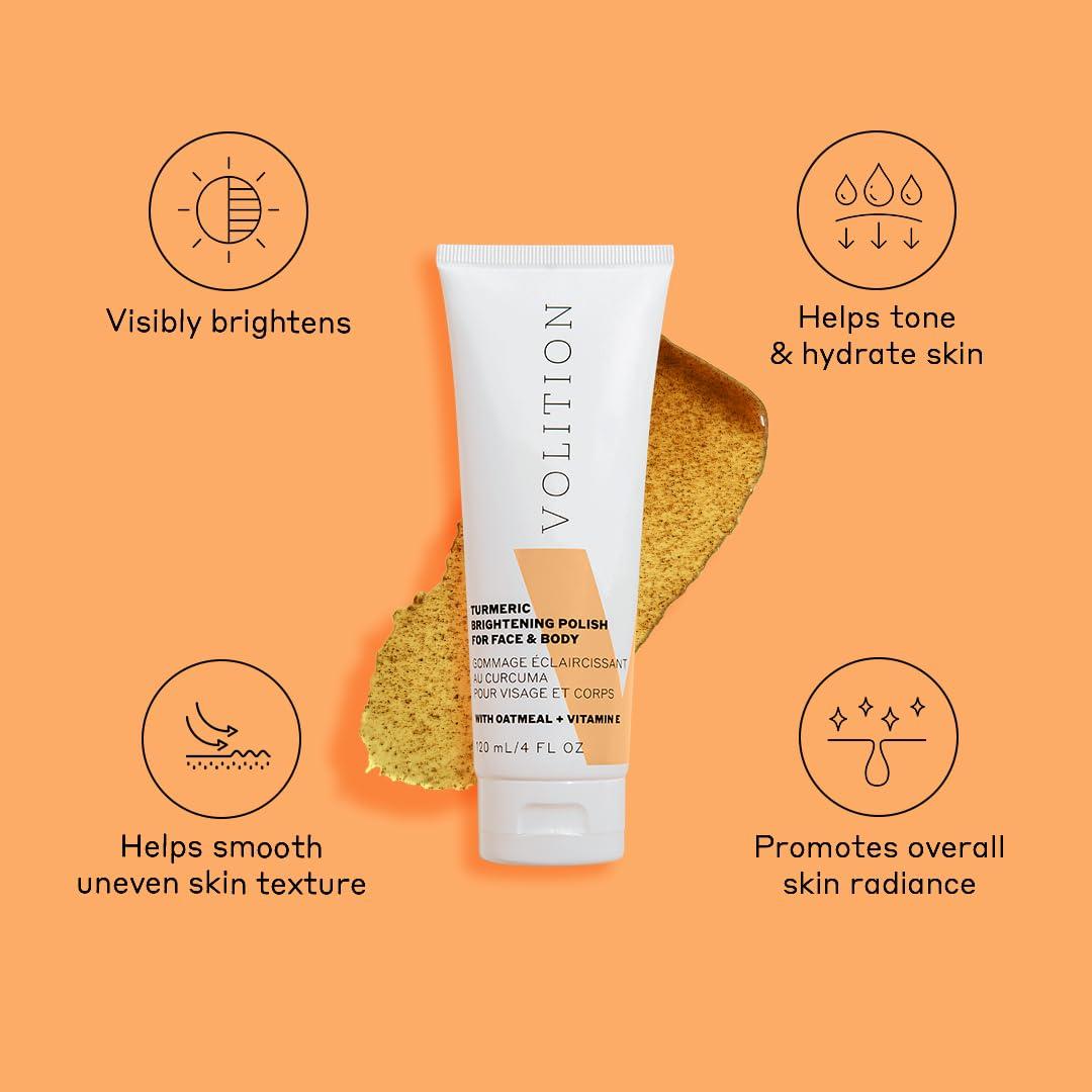 Exfoliante Físico Volition Beauty Cúrcuma y Avena 113g