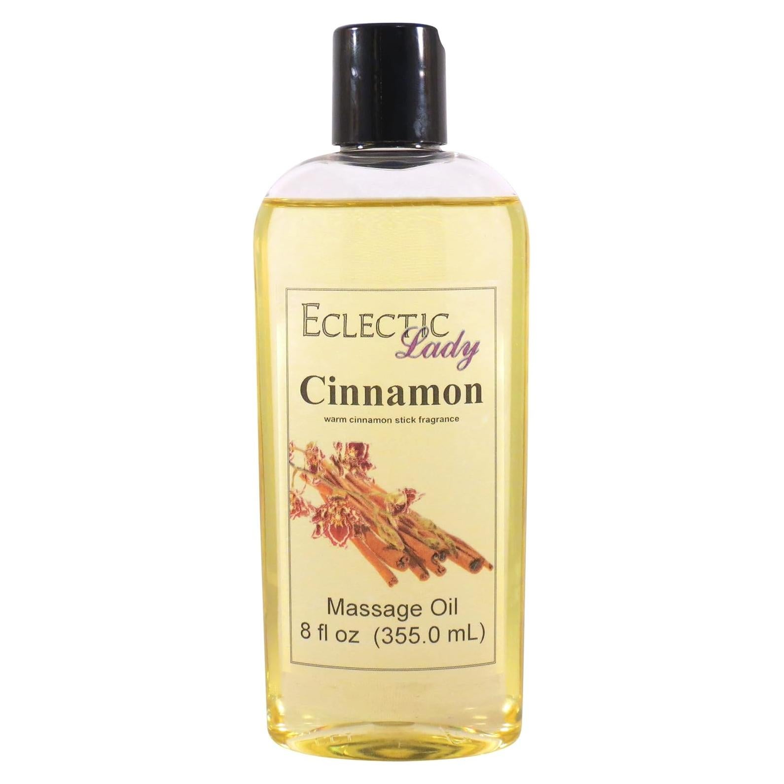 Aceite de Masaje Canela Eclectic Lady 226.8 g Natural Hidratante
